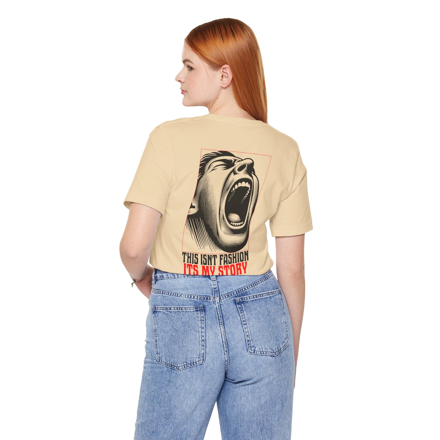 F&BPD - Unisex T-shirt - This Isn’t Fashion, It’s My Story Tee – Self-Expression Statement Shirt