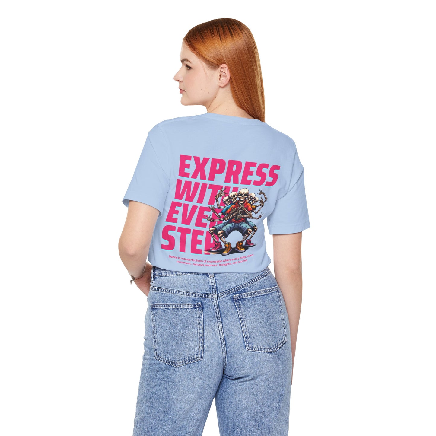 F&BPD - Unisex T-shirt - Express With Every Step Tee – Self-Expression Statement Shirt