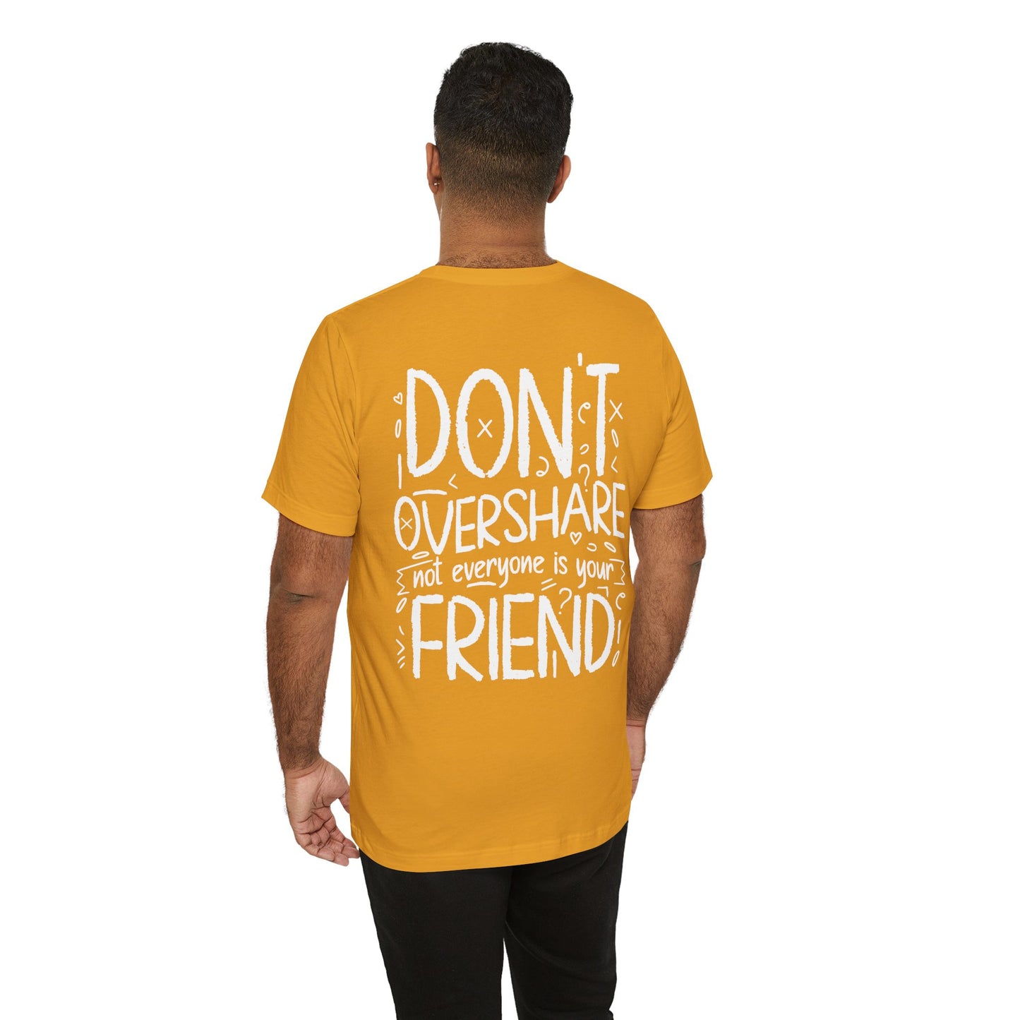 F&BPD - Don’t Overshare Unisex Tee – Boundaries Statement Shirt