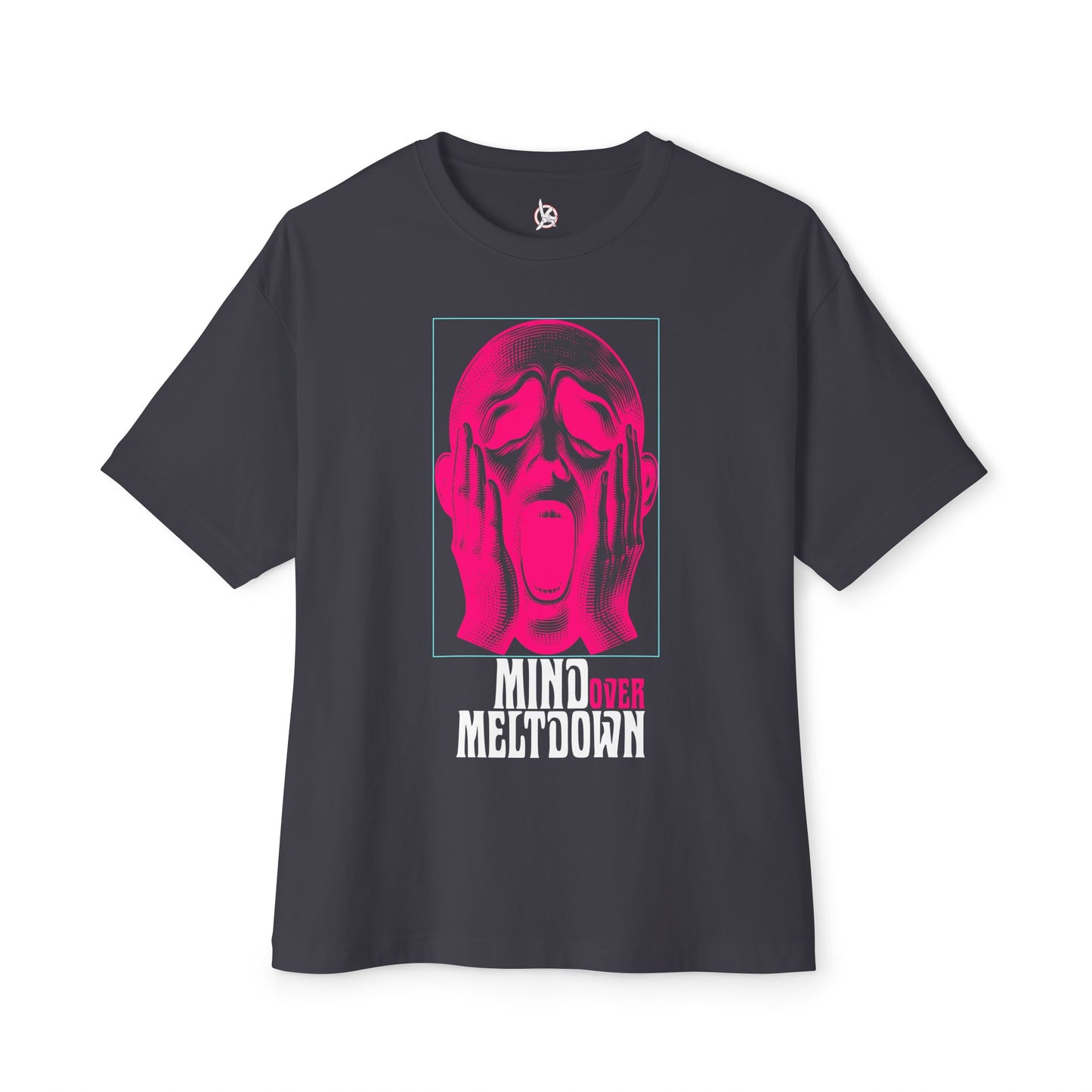 FPD - Mind Over Meltdown Oversized Tee — Mental Strength Statement Shirt