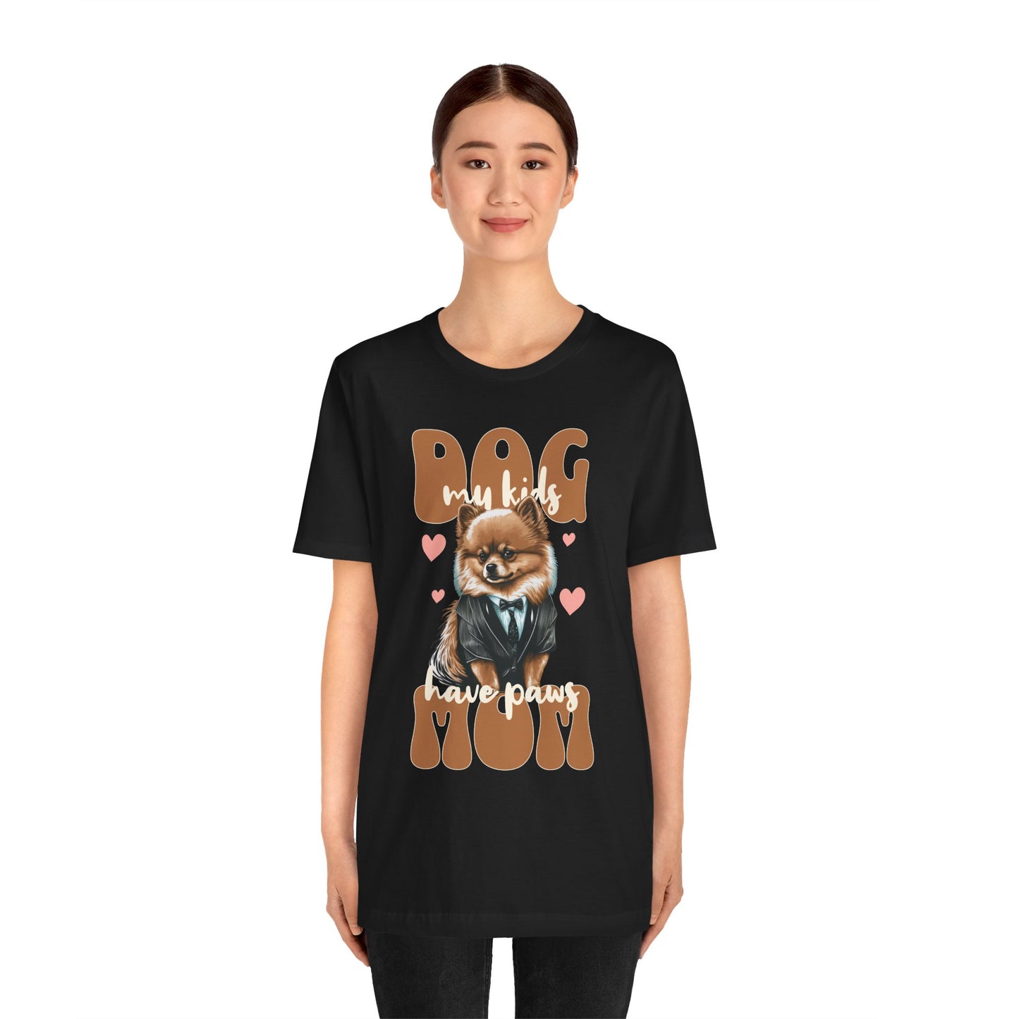 Dog Mom T-Shirt | Cute Pet Lover Unisex Tee - FPD