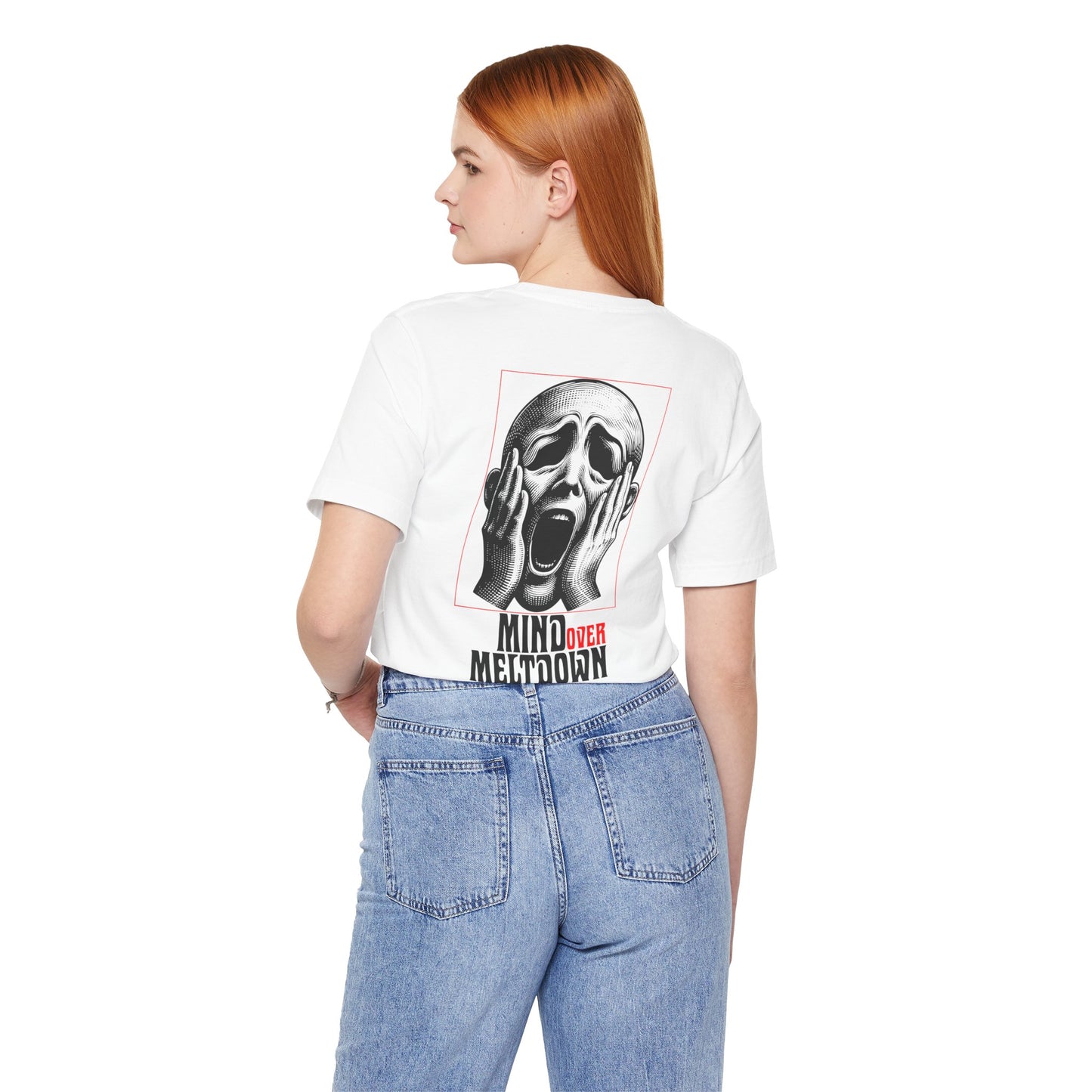 F&BPD - Unisex Tee - Mind Over Meltdown Tee – Calm in Chaos Statement Shirt