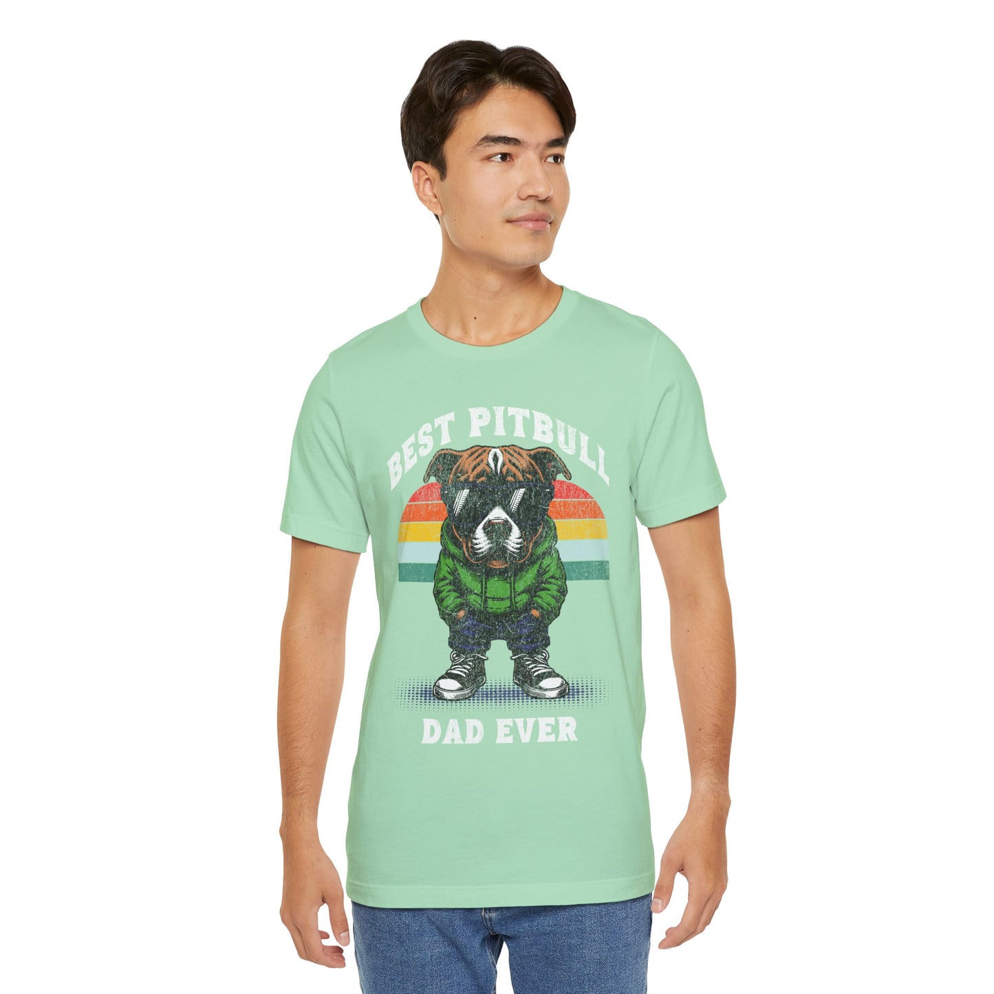 FPD - Unisex T-shirt - Best Pitbull Dad Ever Tee – Dog Lover Statement Shirt