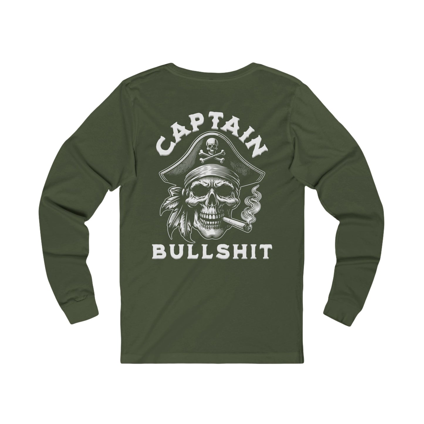Captain Bullshit - Unisex Long Sleeve T-Shirt
