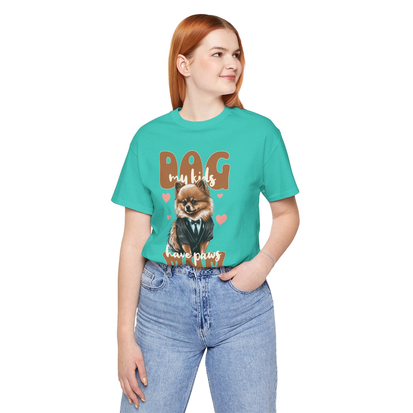 Dog Mom T-Shirt | Cute Pet Lover Unisex Tee - FPD