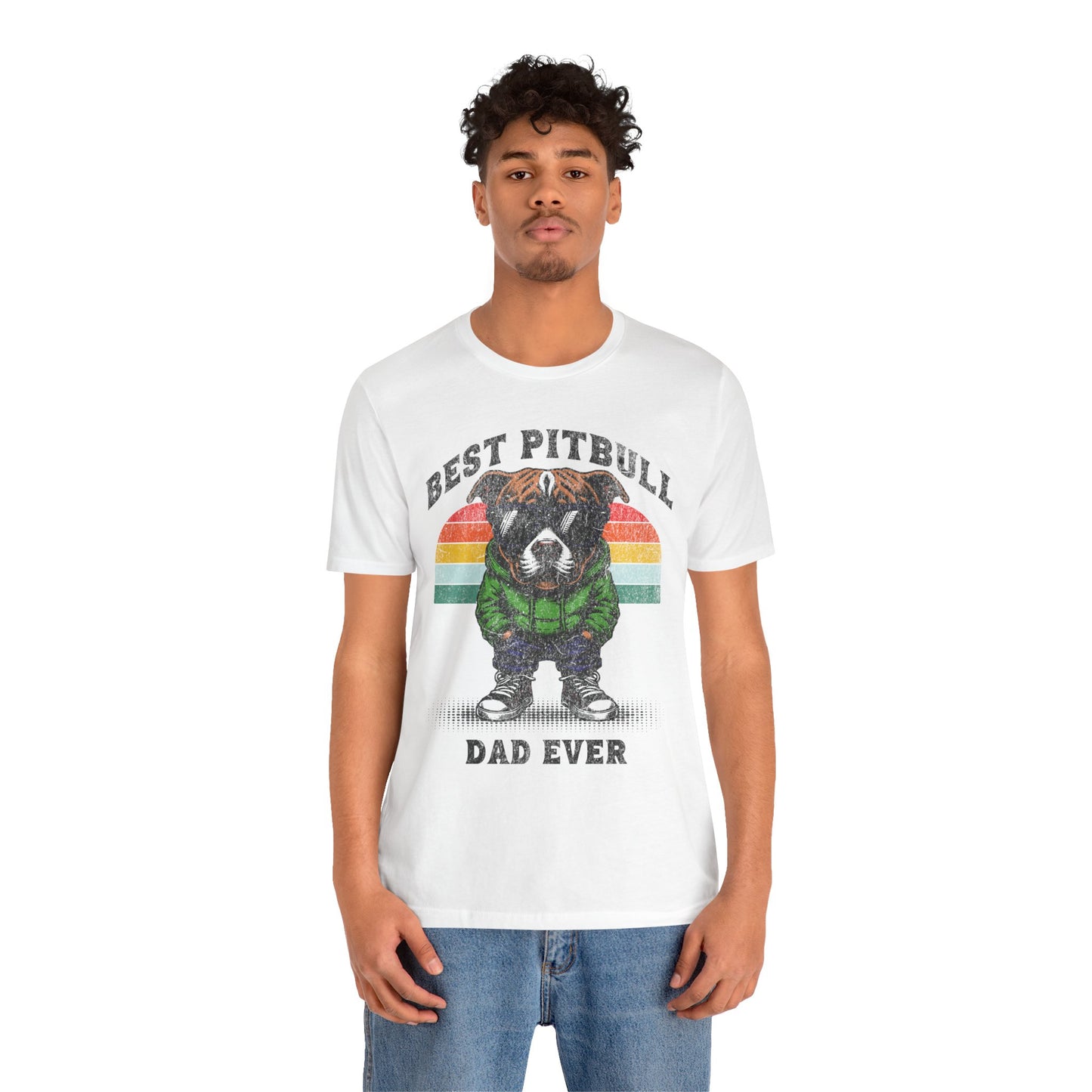 FPD - Unisex T-shirt - Best Pitbull Dad Ever Tee – Dog Lover Statement Shirt