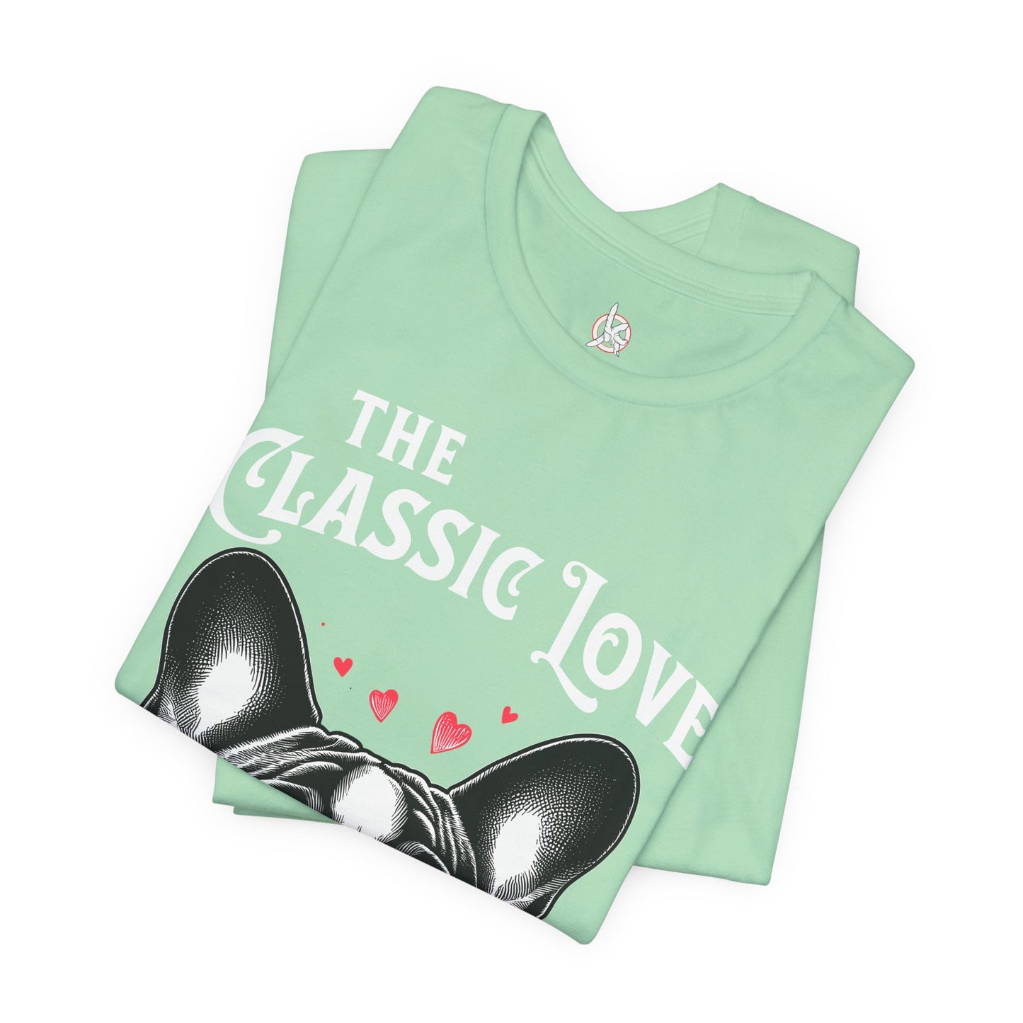 FPD - Unisex T-shirt - Pug Classic Love Tee – Cute Dog Lover Statement Shirt