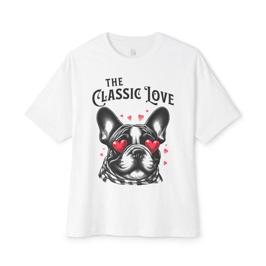 FPD - Pug Classic Love Oversized Tee – Cute Dog Lover Streetwear
