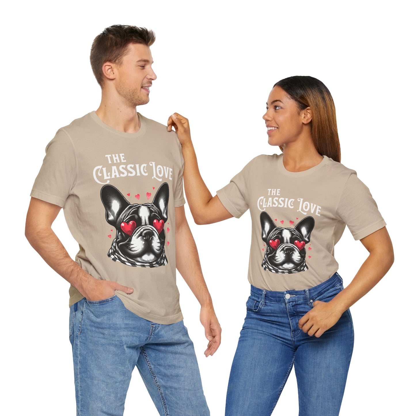 FPD - Unisex T-shirt - Pug Classic Love Tee – Cute Dog Lover Statement Shirt