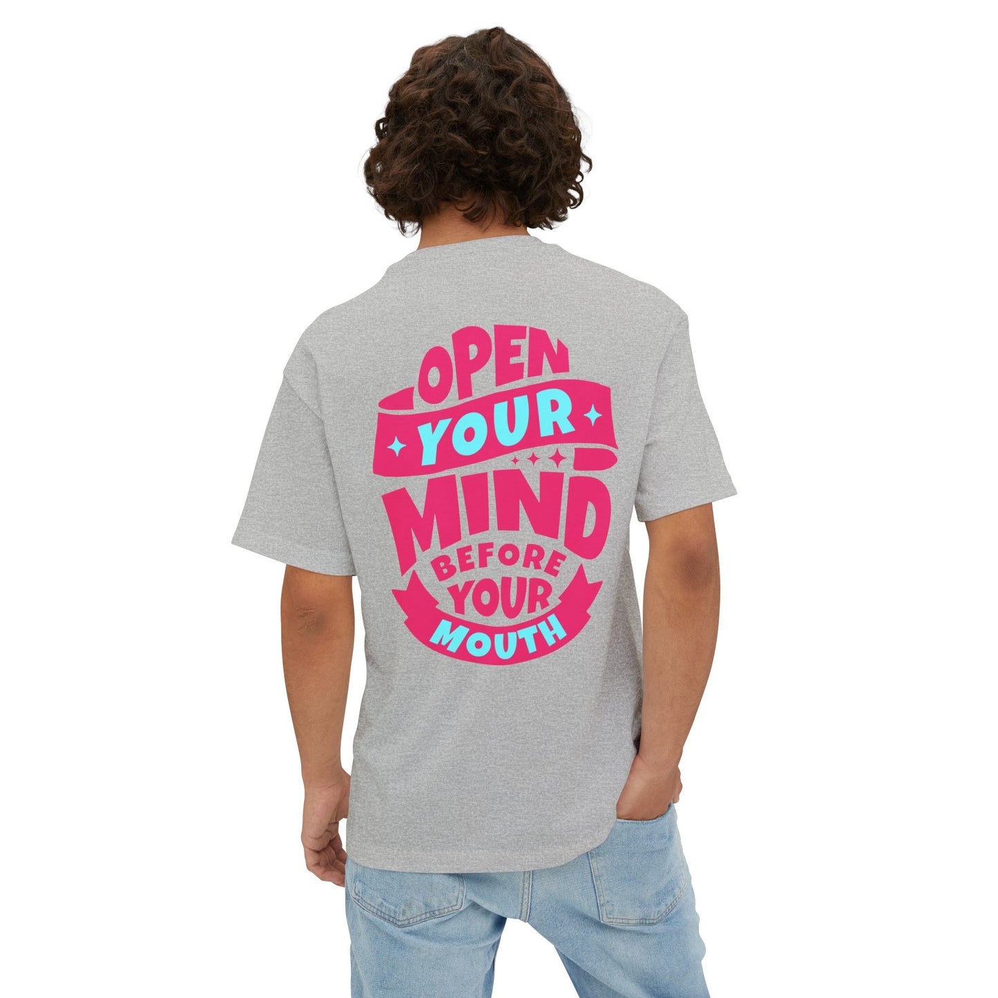 F&BPD - Open Your Mind Oversized Tee – Wisdom Statement Streetwear