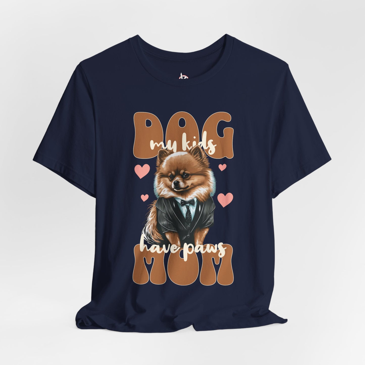 Dog Mom T-Shirt | Cute Pet Lover Unisex Tee - FPD