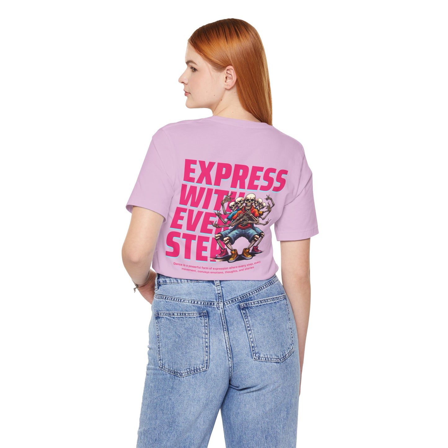 F&BPD - Unisex T-shirt - Express With Every Step Tee – Self-Expression Statement Shirt