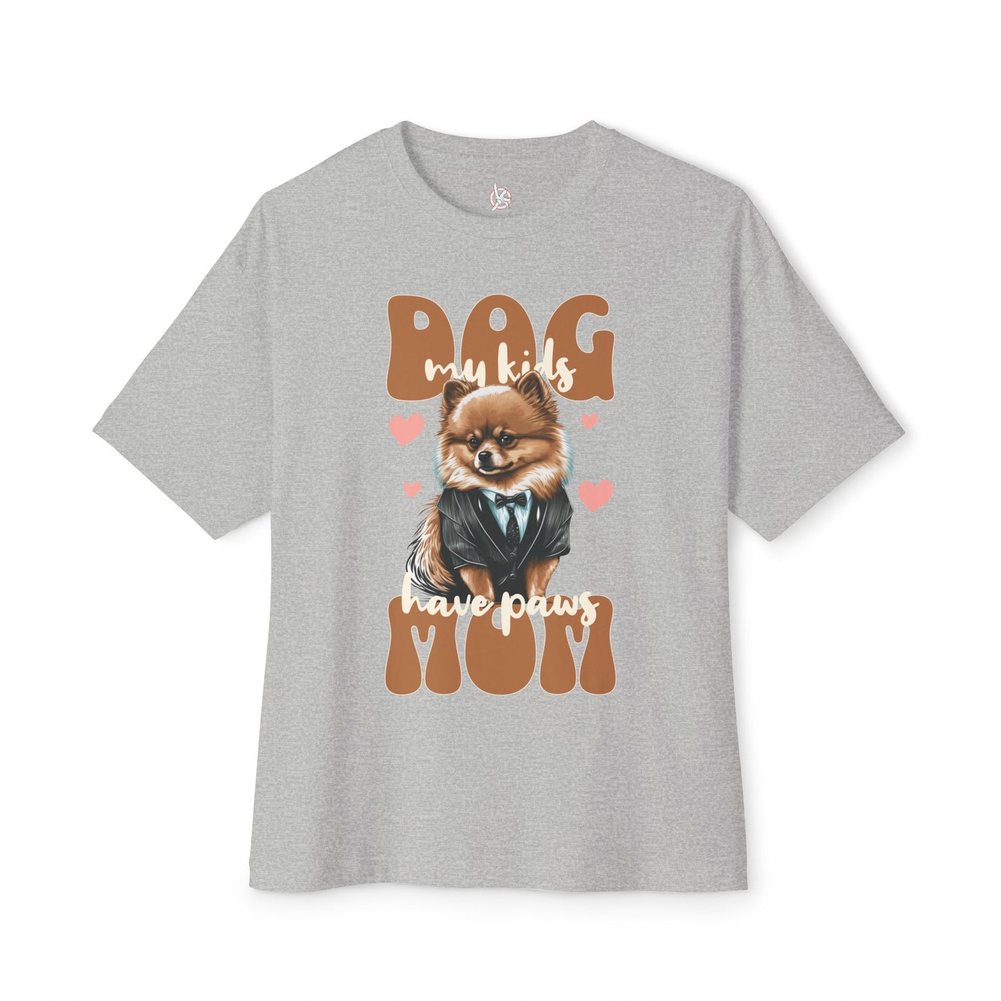 Oversized Dog Mom T-Shirt | Cute & Comfy Pet Lover Tee - FPD