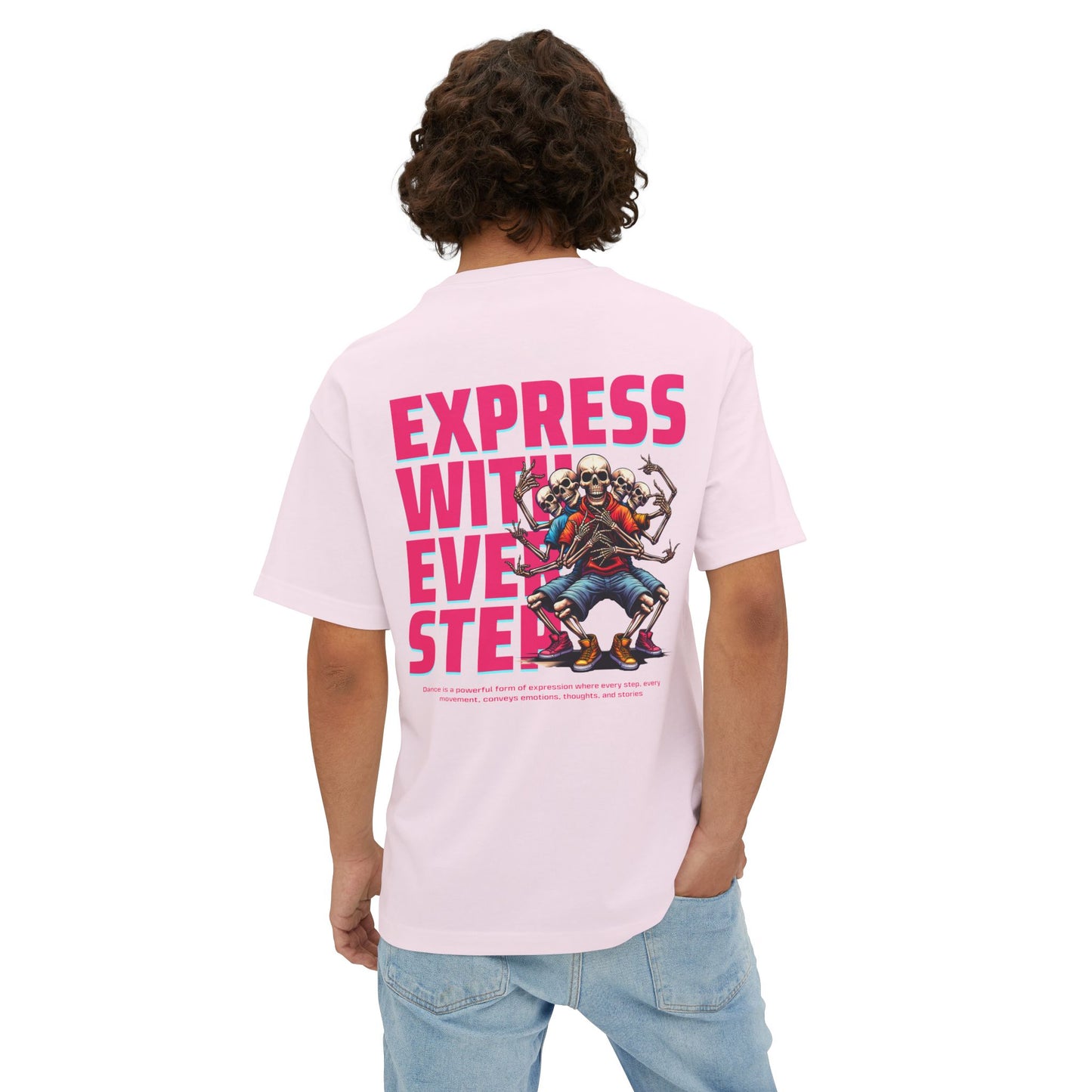 F&BPD - Express With Every Step Oversized Tee – Statement Streetwear