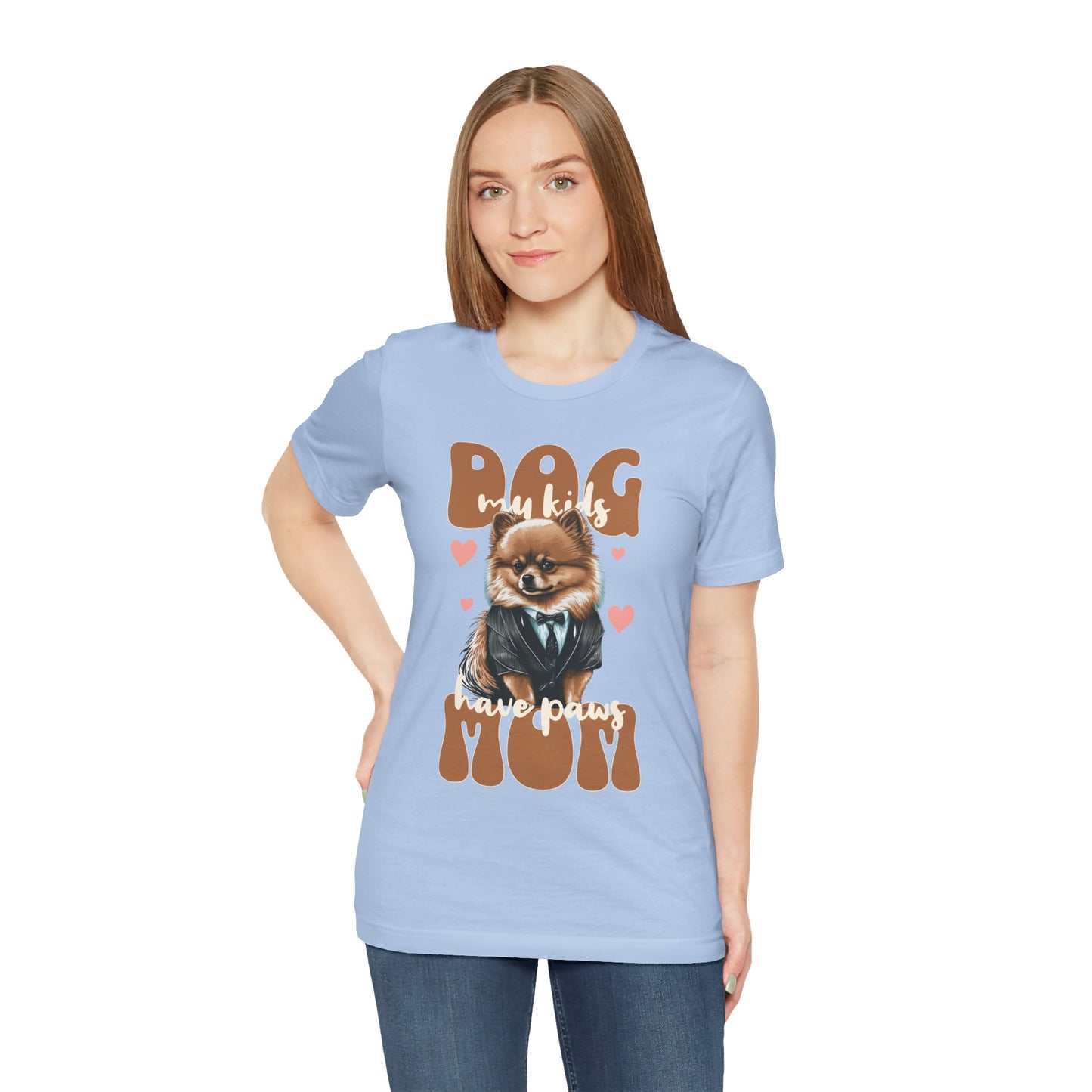 Dog Mom T-Shirt | Cute Pet Lover Unisex Tee - FPD