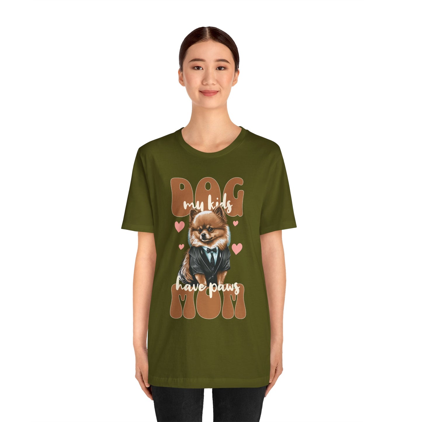 Dog Mom T-Shirt | Cute Pet Lover Unisex Tee - FPD