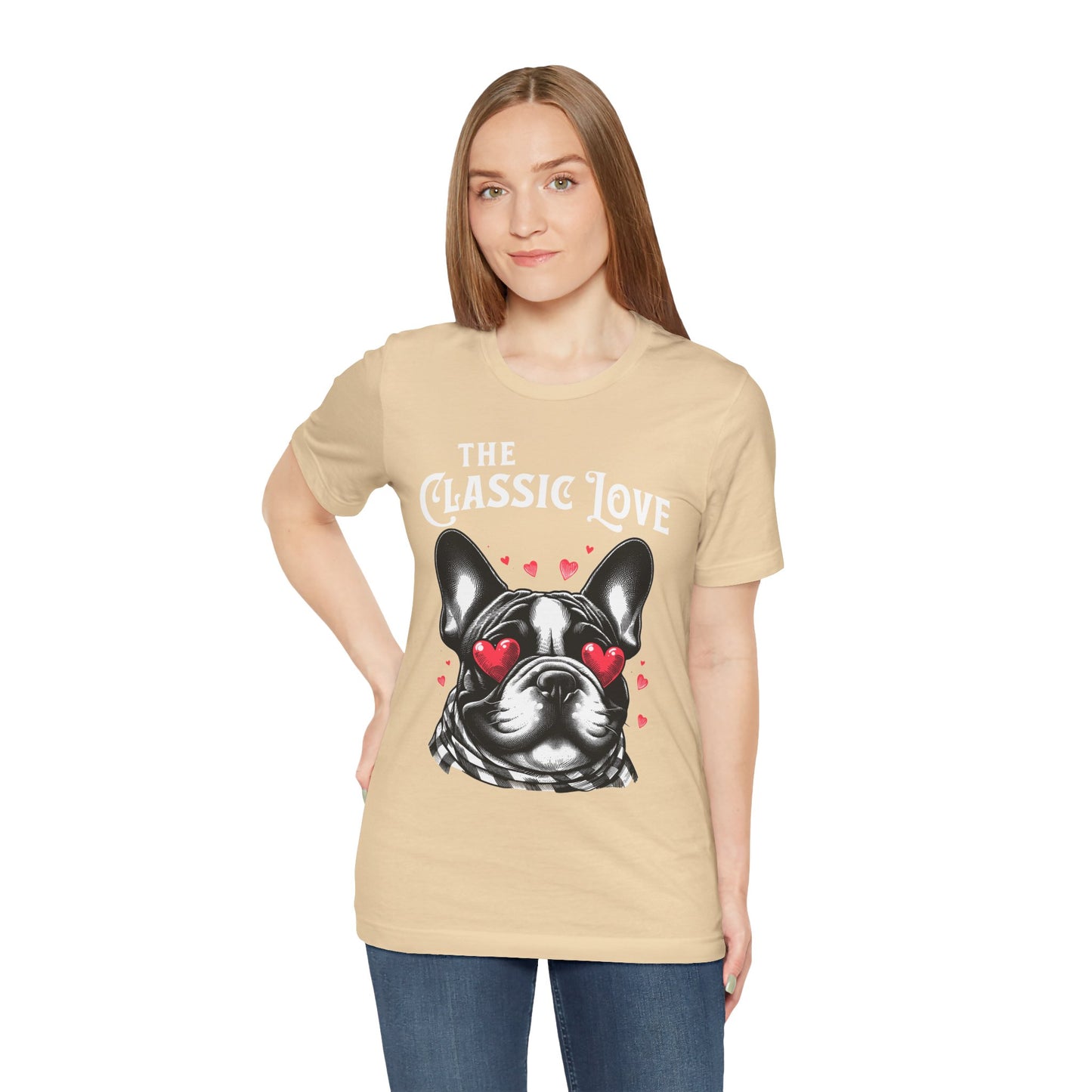 FPD - Unisex T-shirt - Pug Classic Love Tee – Cute Dog Lover Statement Shirt