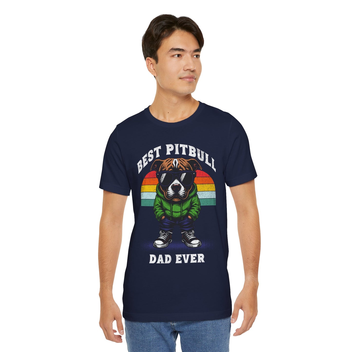 FPD - Unisex T-shirt - Best Pitbull Dad Ever Tee – Dog Lover Statement Shirt