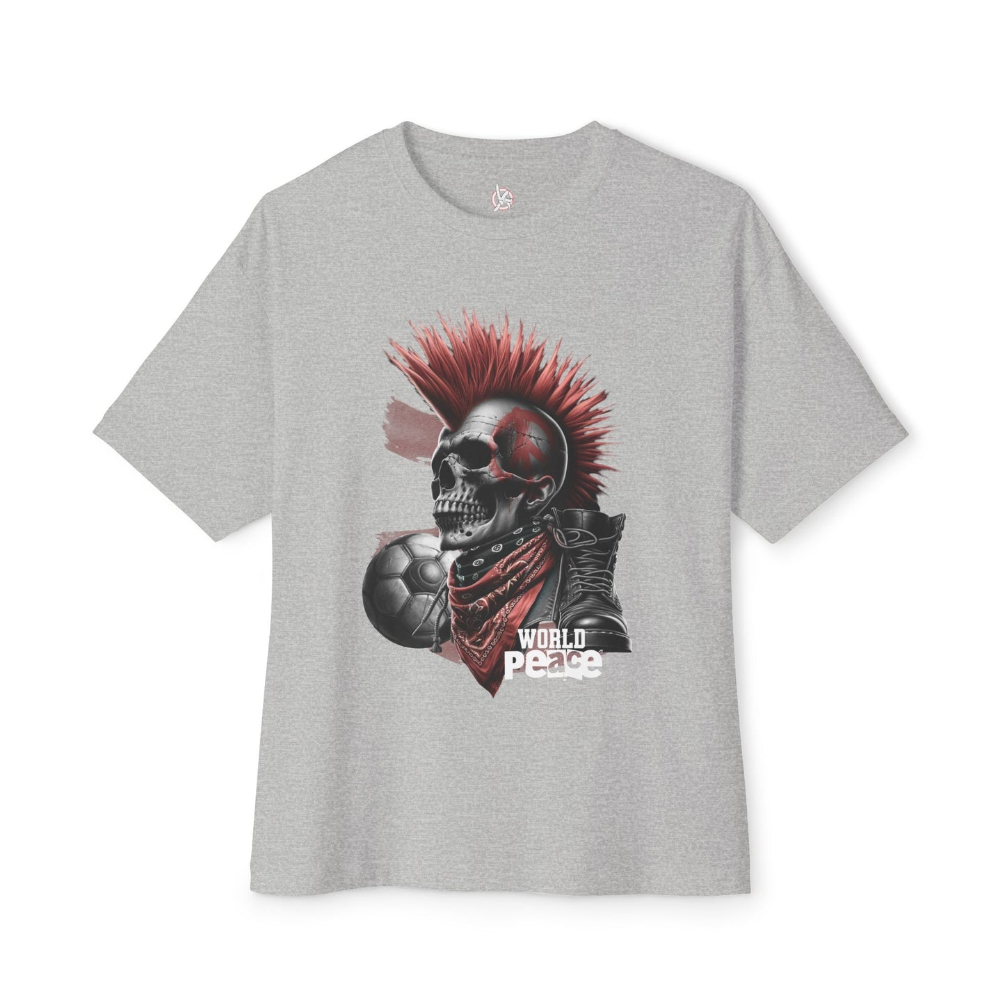 FPD - World Peace Oversized Tee — Dreamer & Peacemaker Statement Shirt