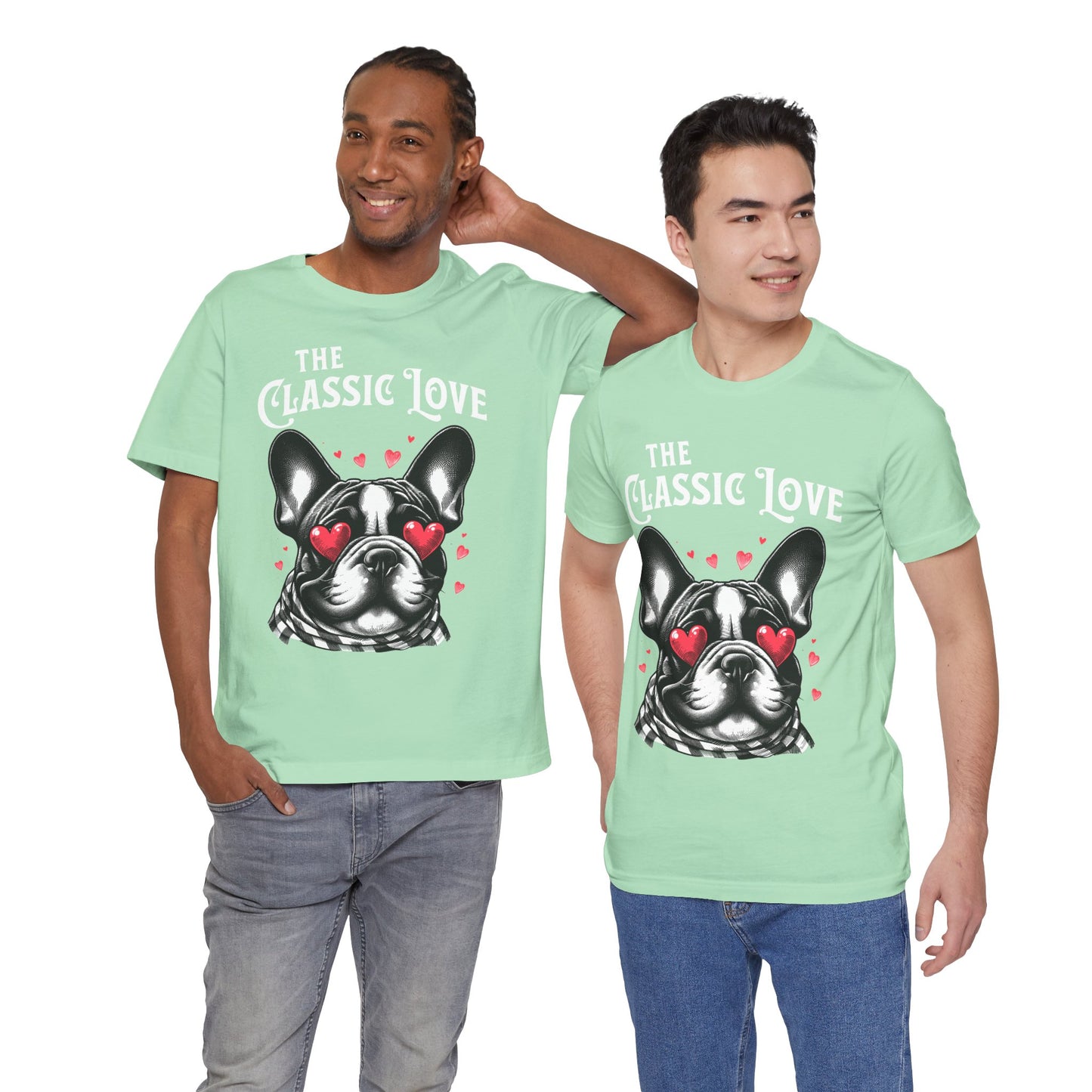 FPD - Unisex T-shirt - Pug Classic Love Tee – Cute Dog Lover Statement Shirt