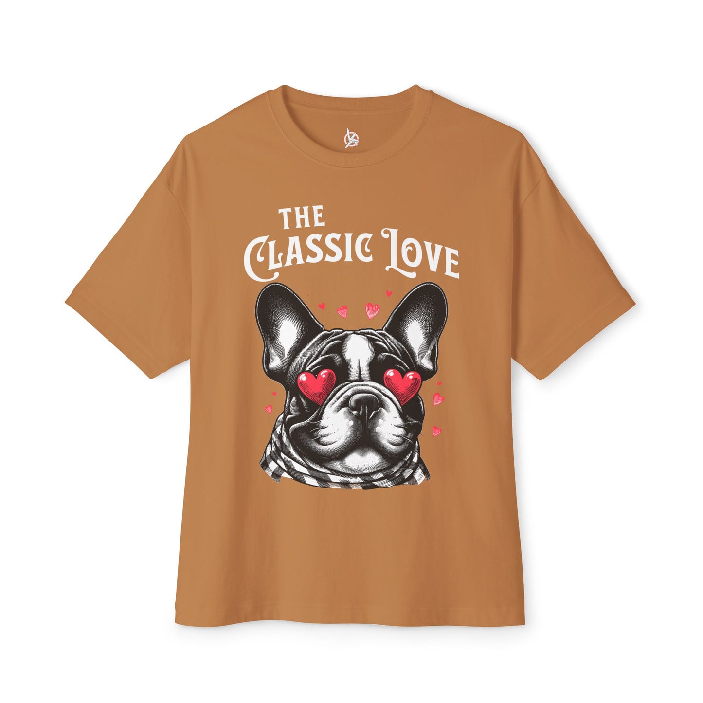FPD - Pug Classic Love Oversized Tee – Cute Dog Lover Streetwear