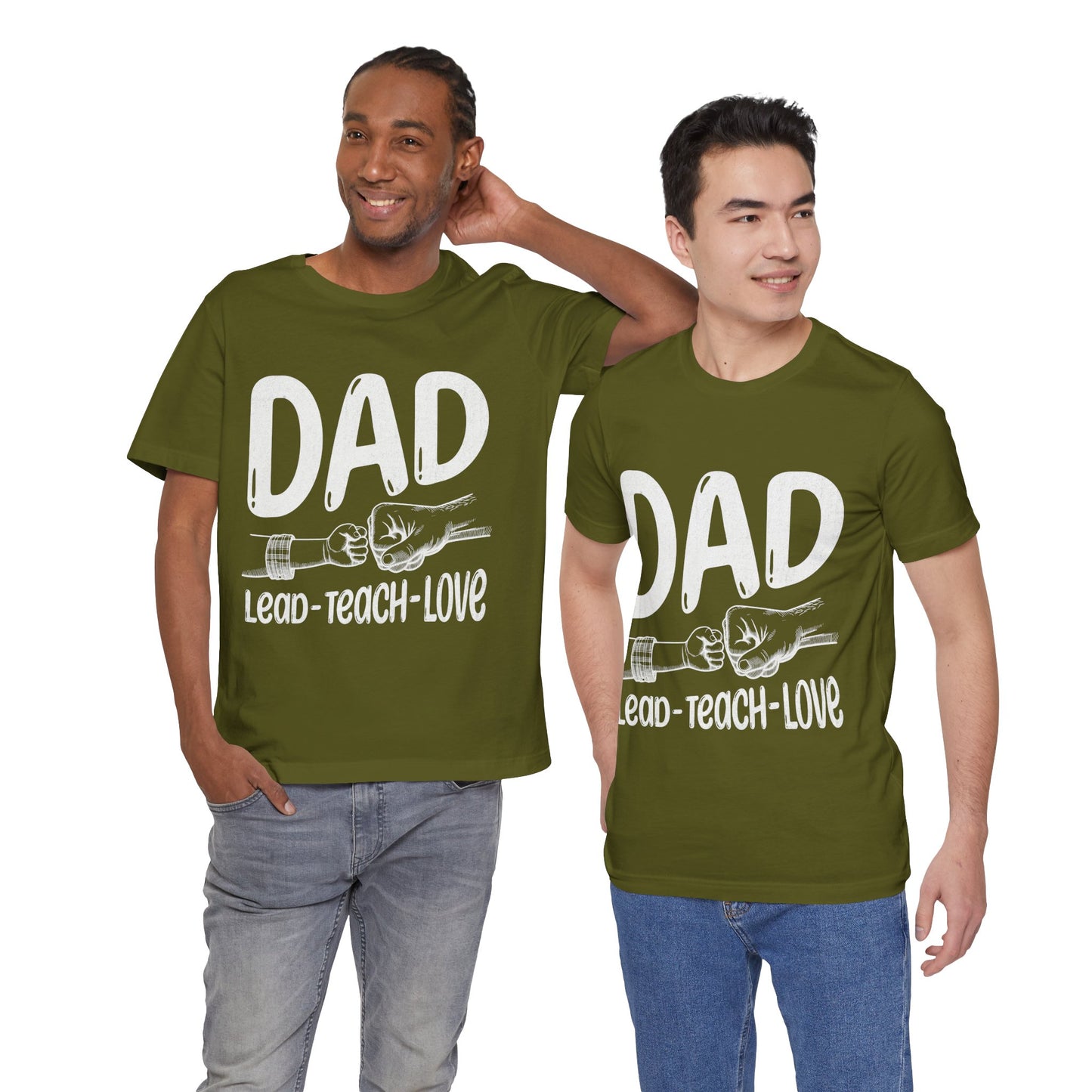 Dad T-Shirt – Lead • Teach • Love | Father’s Day Tribute Tee