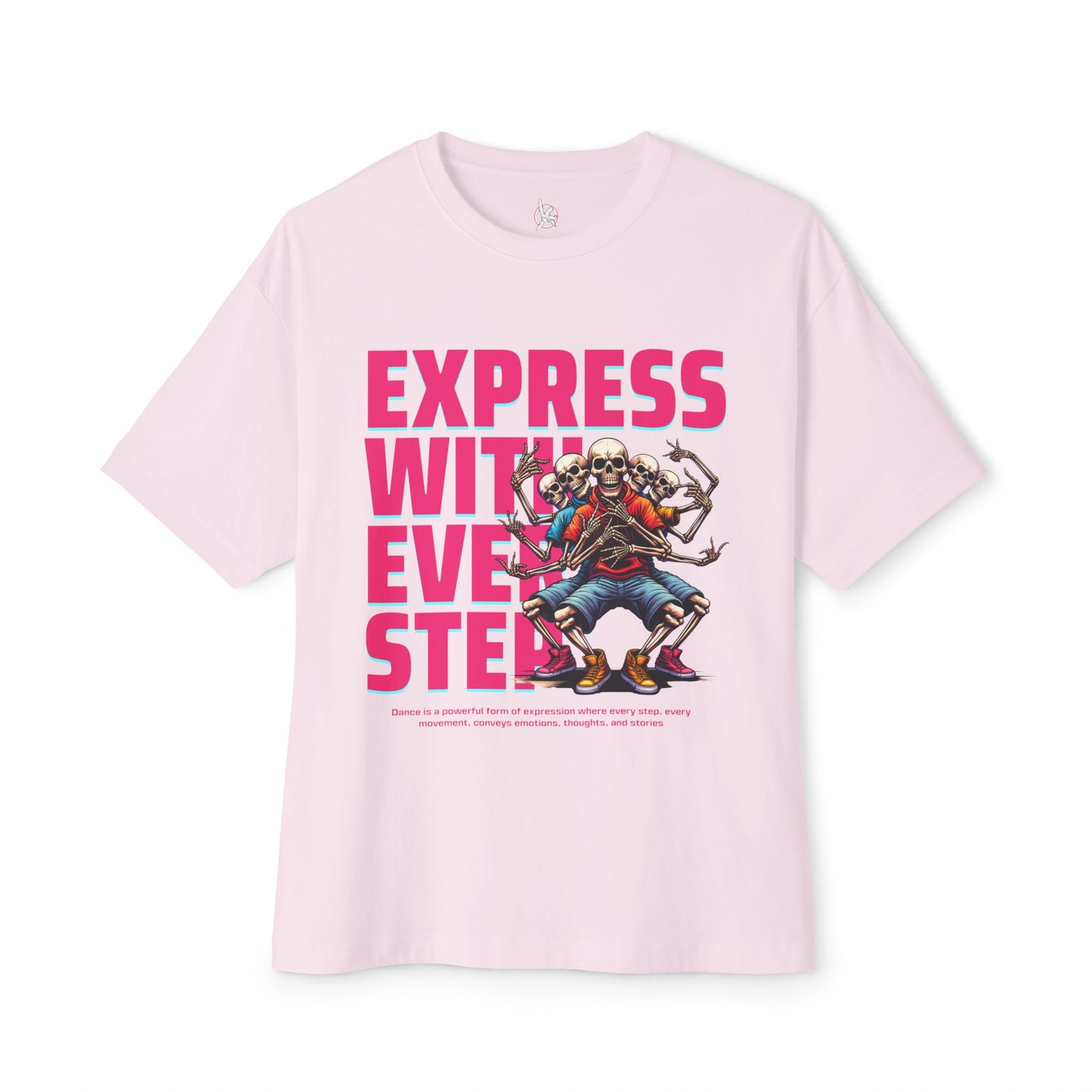 FPD - Express With Every Step Oversized Tee – Creative Confidence Shirt