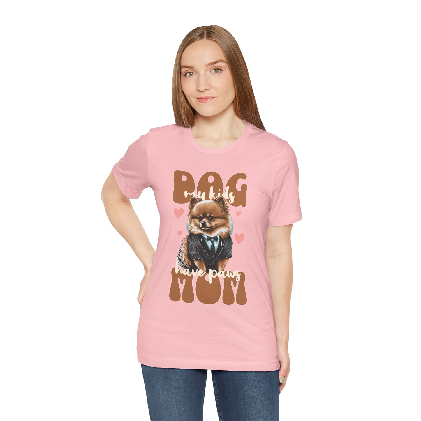Dog Mom T-Shirt | Cute Pet Lover Unisex Tee - FPD