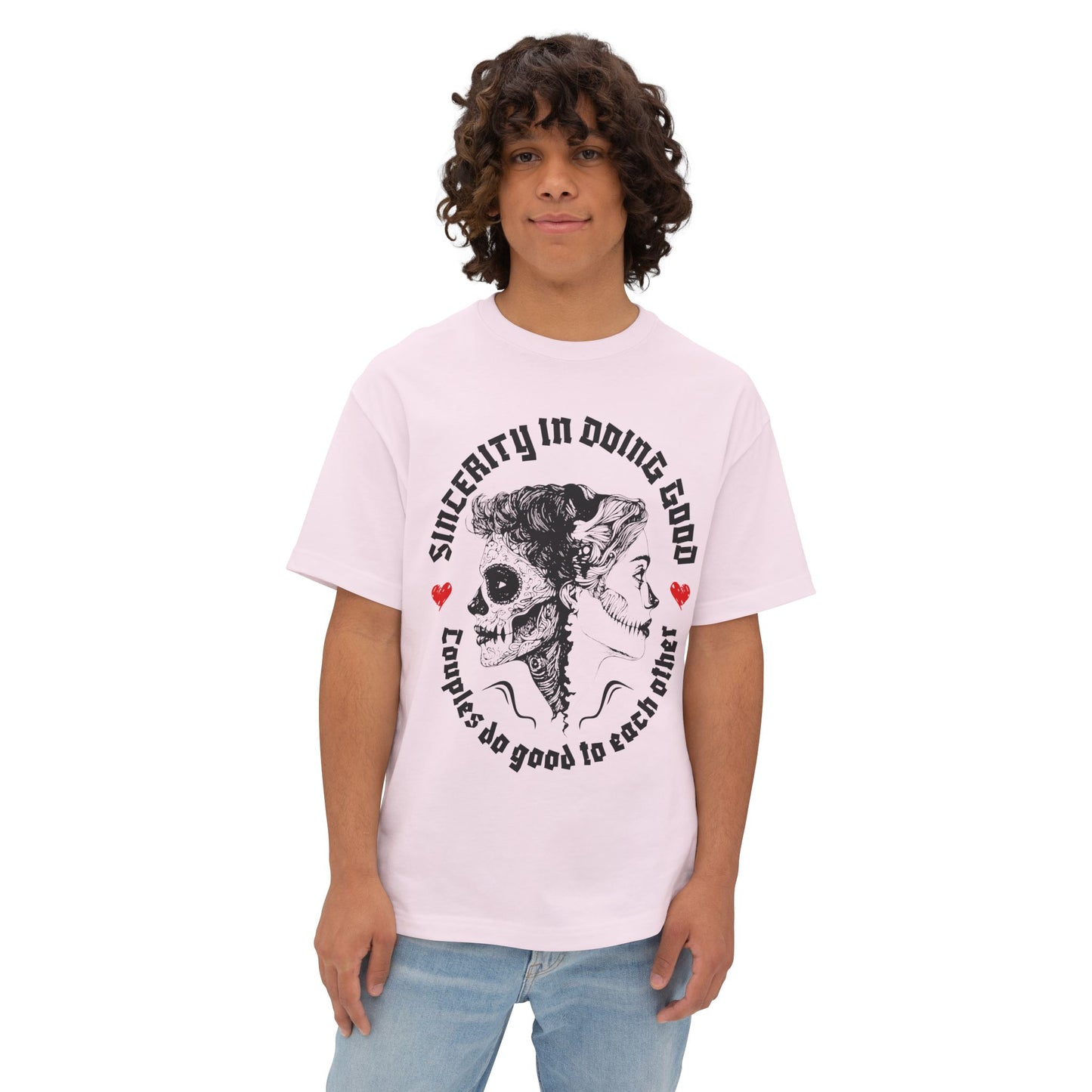 FPD - Sincerity in Doing Good Oversized Tee – Kindness Statement Shirt