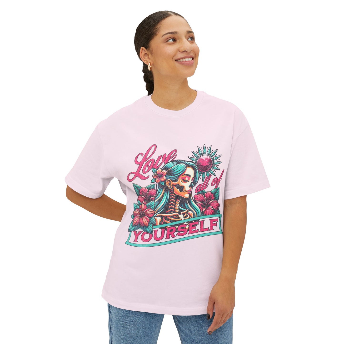 FPD - Love All of Yourself Oversized Tee – Self-Love Statement Shirt