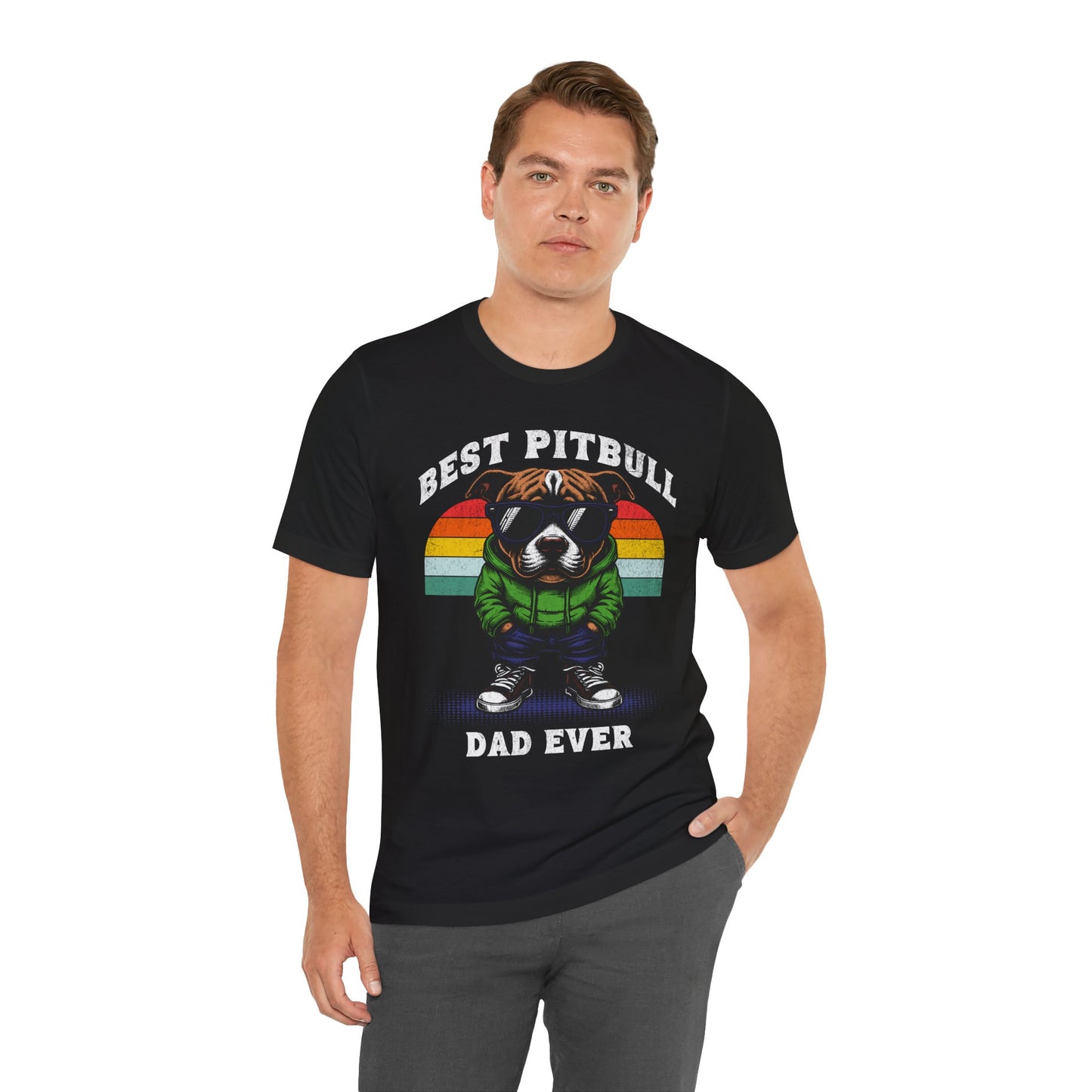 FPD - Unisex T-shirt - Best Pitbull Dad Ever Tee – Dog Lover Statement Shirt