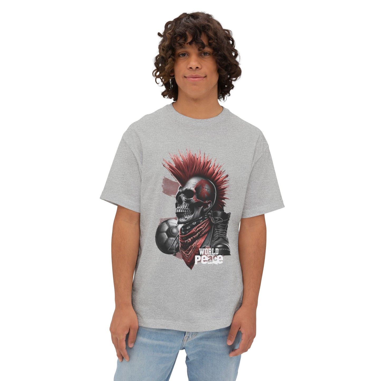 FPD - World Peace Oversized Tee — Dreamer & Peacemaker Statement Shirt