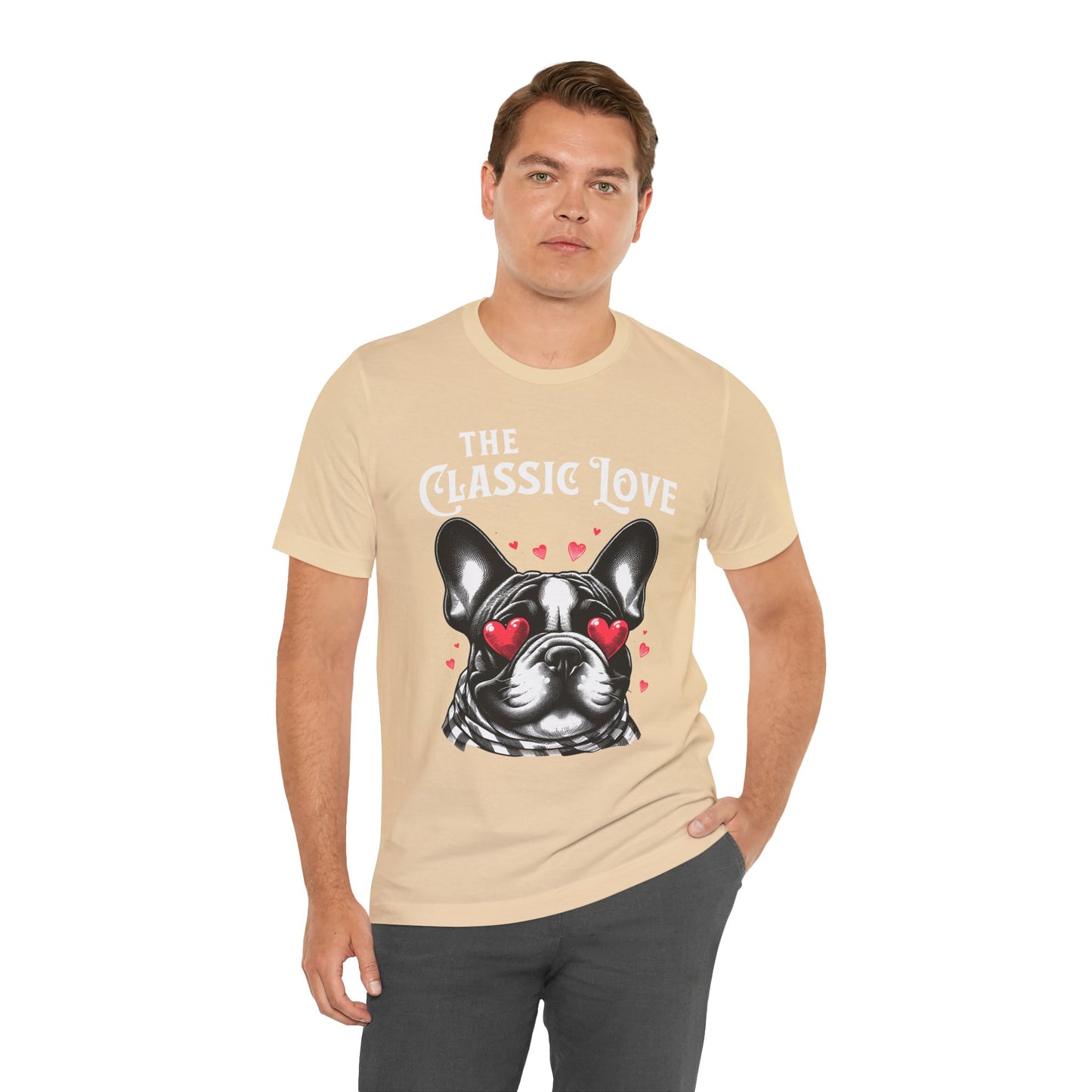 FPD - Unisex T-shirt - Pug Classic Love Tee – Cute Dog Lover Statement Shirt