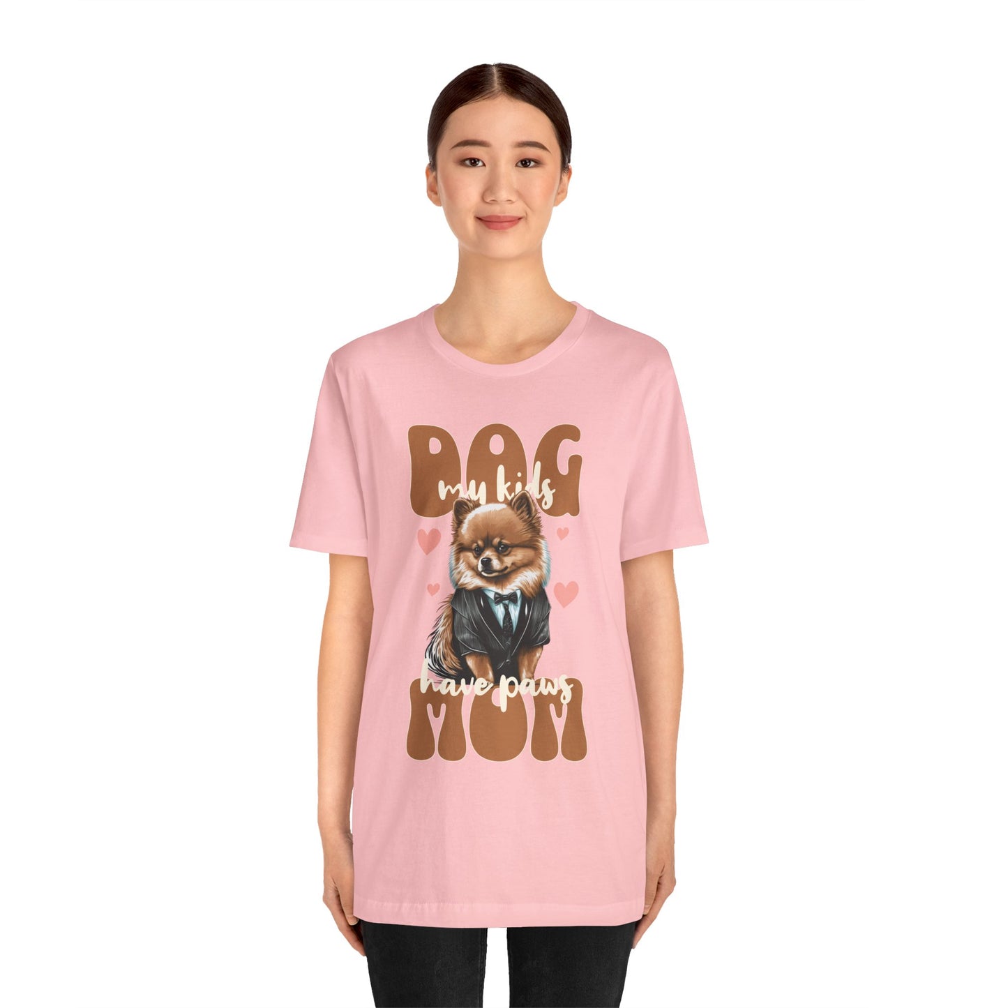 Dog Mom T-Shirt | Cute Pet Lover Unisex Tee - FPD