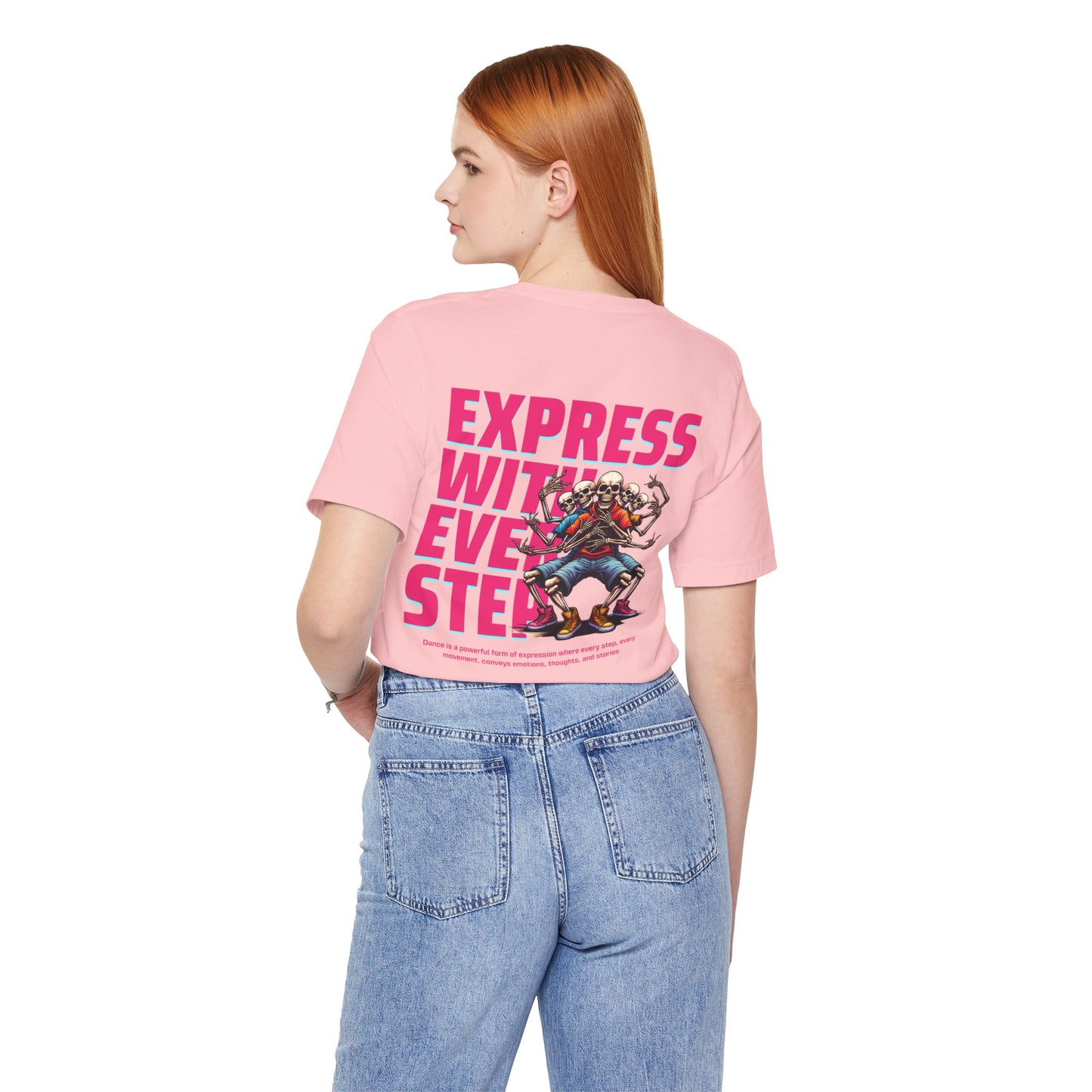 F&BPD - Unisex T-shirt - Express With Every Step Tee – Self-Expression Statement Shirt