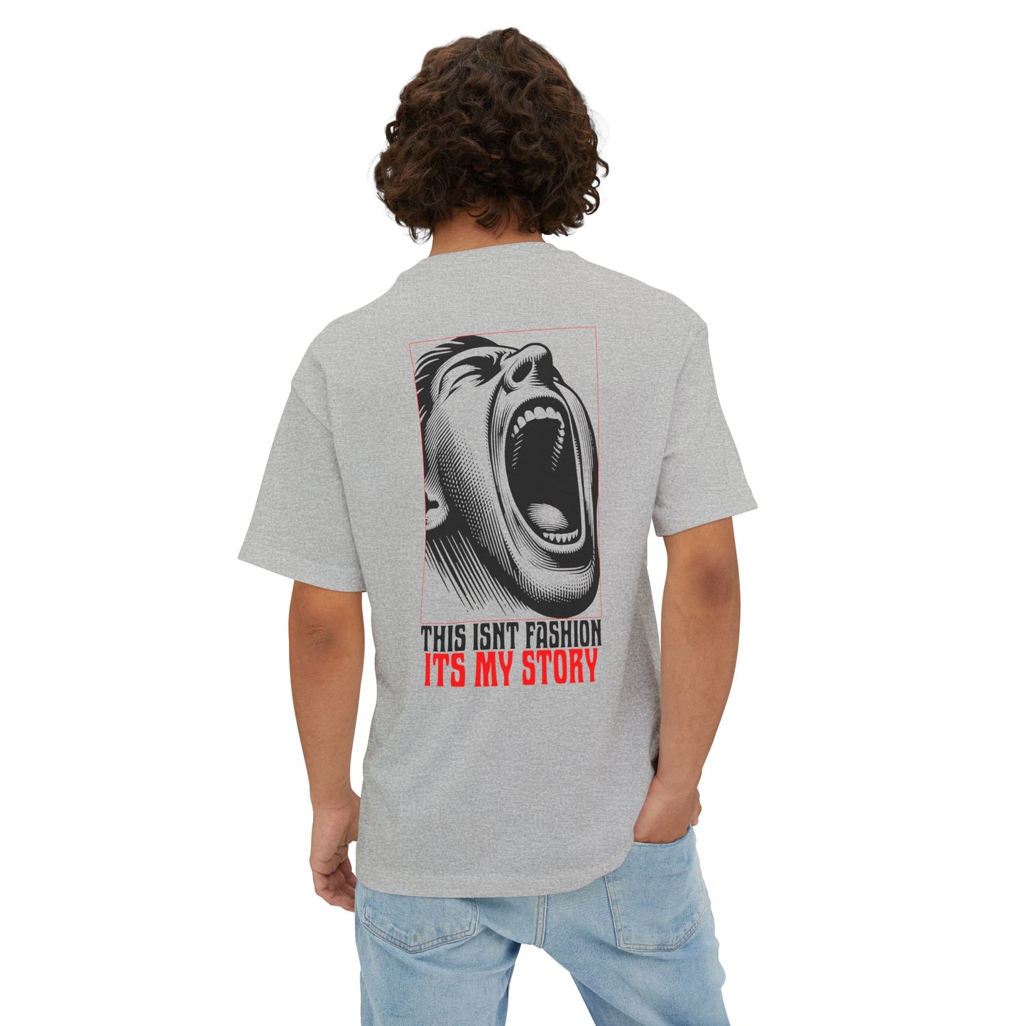 F&BPD - This Isn’t Fashion, It’s My Story Oversized Tee – Authentic Self-Expression