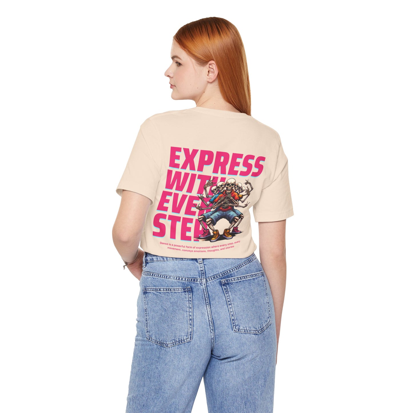 F&BPD - Unisex T-shirt - Express With Every Step Tee – Self-Expression Statement Shirt