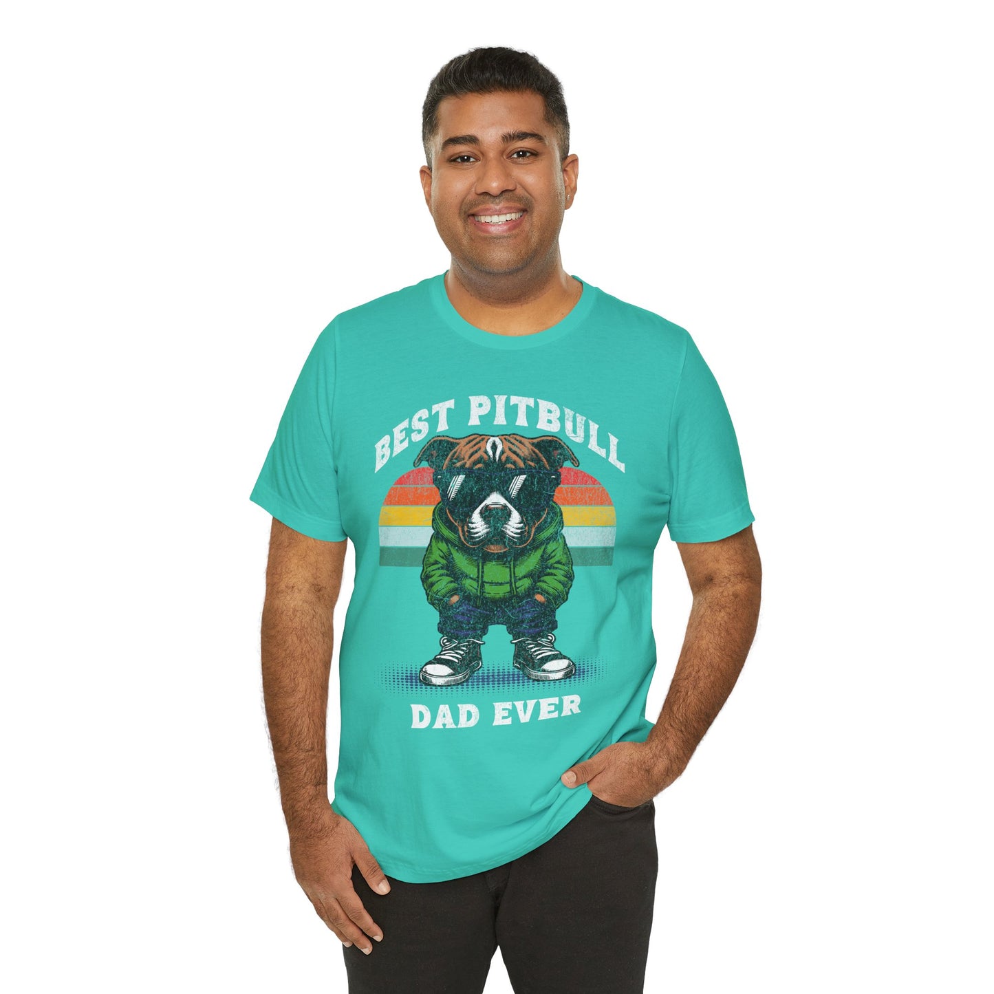 FPD - Unisex T-shirt - Best Pitbull Dad Ever Tee – Dog Lover Statement Shirt