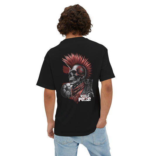 F&BPD - World Peace Oversized Tee – Hope & Unity Statement Shirt