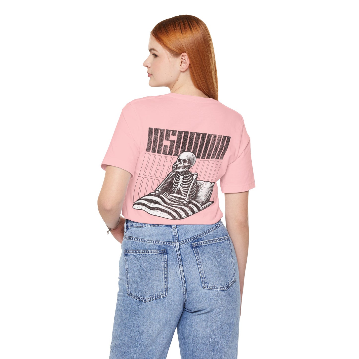 F&BPD - Unisex T-shirt - Insomnia Tee – Late Night Mind Battle Statement Shirt