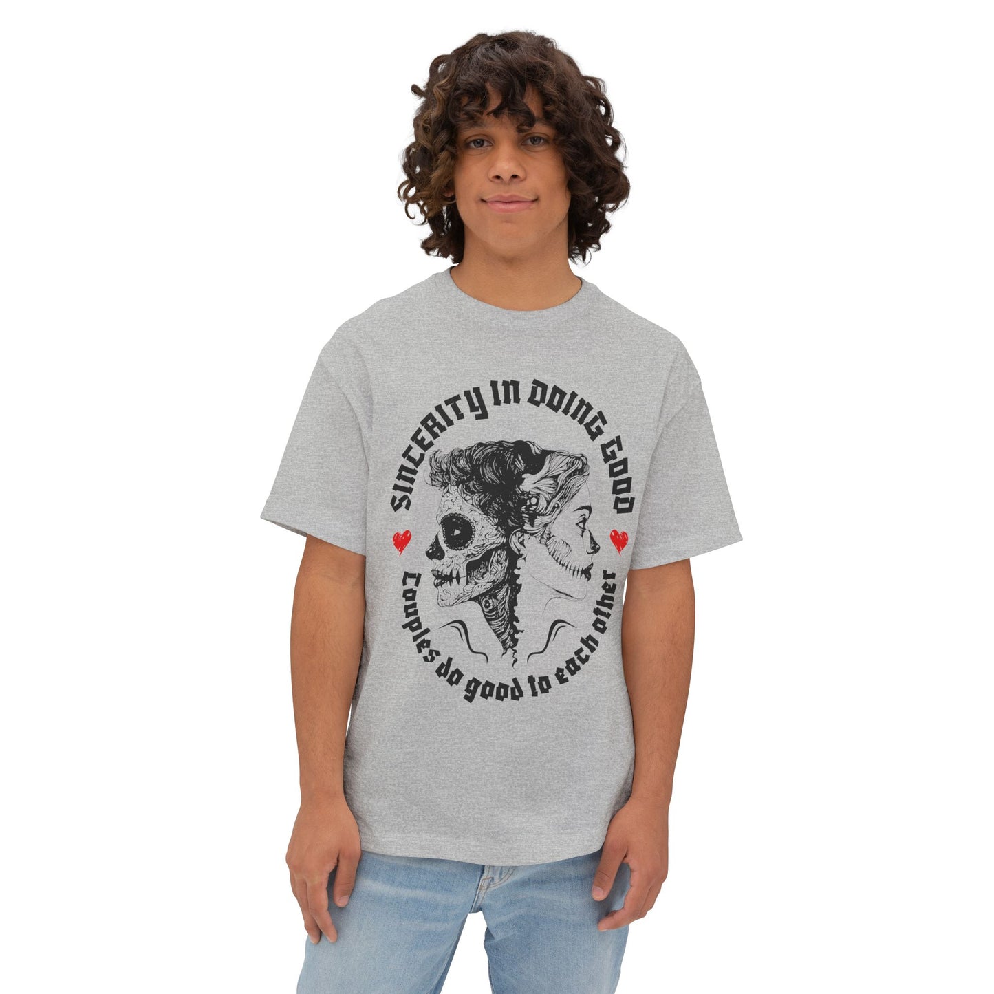 FPD - Sincerity in Doing Good Oversized Tee – Kindness Statement Shirt