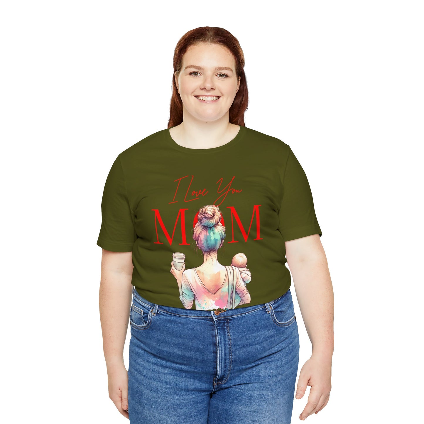 I Love You Mom T-Shirt – Everyday Mother’s Day Gift for Mom