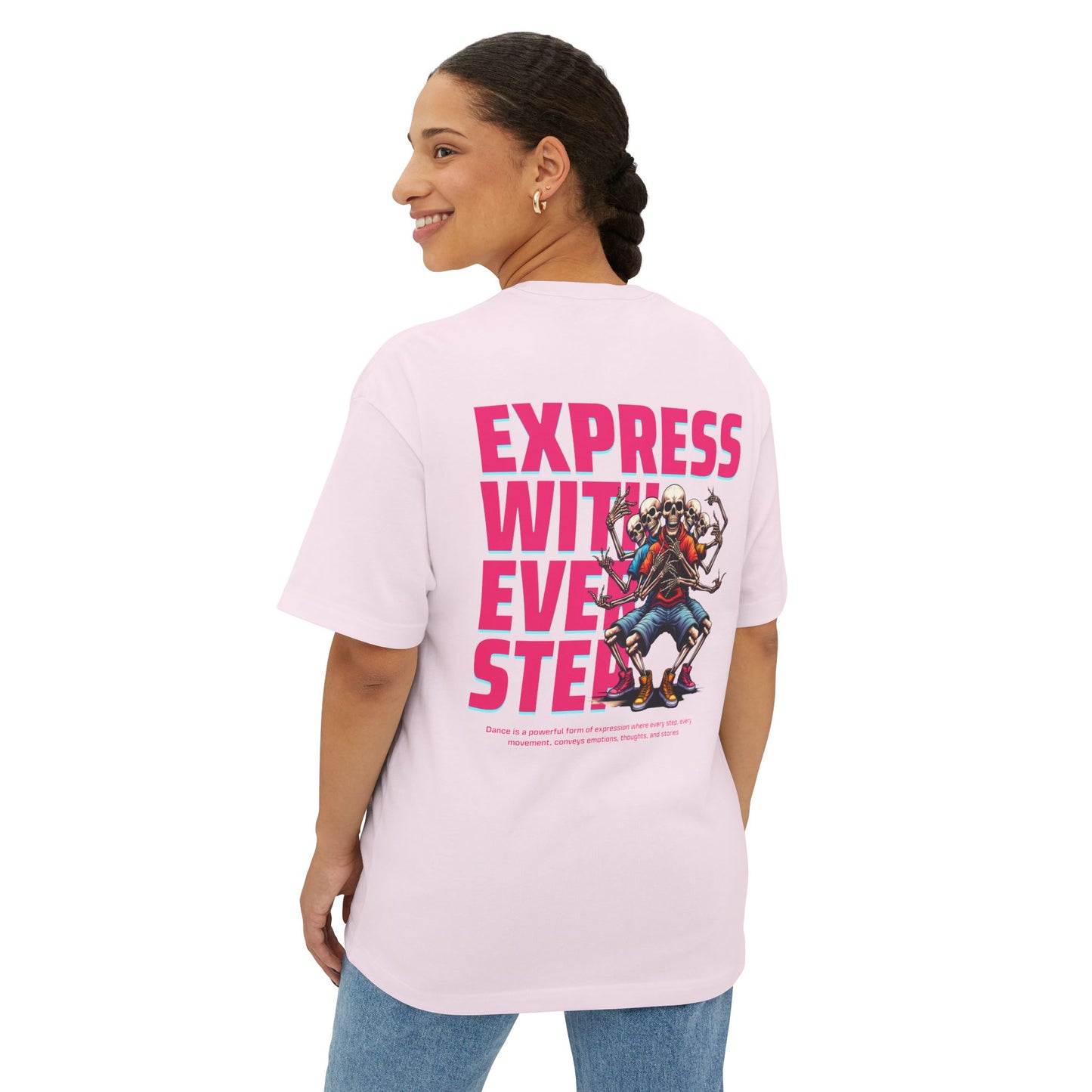 F&BPD - Express With Every Step Oversized Tee – Statement Streetwear
