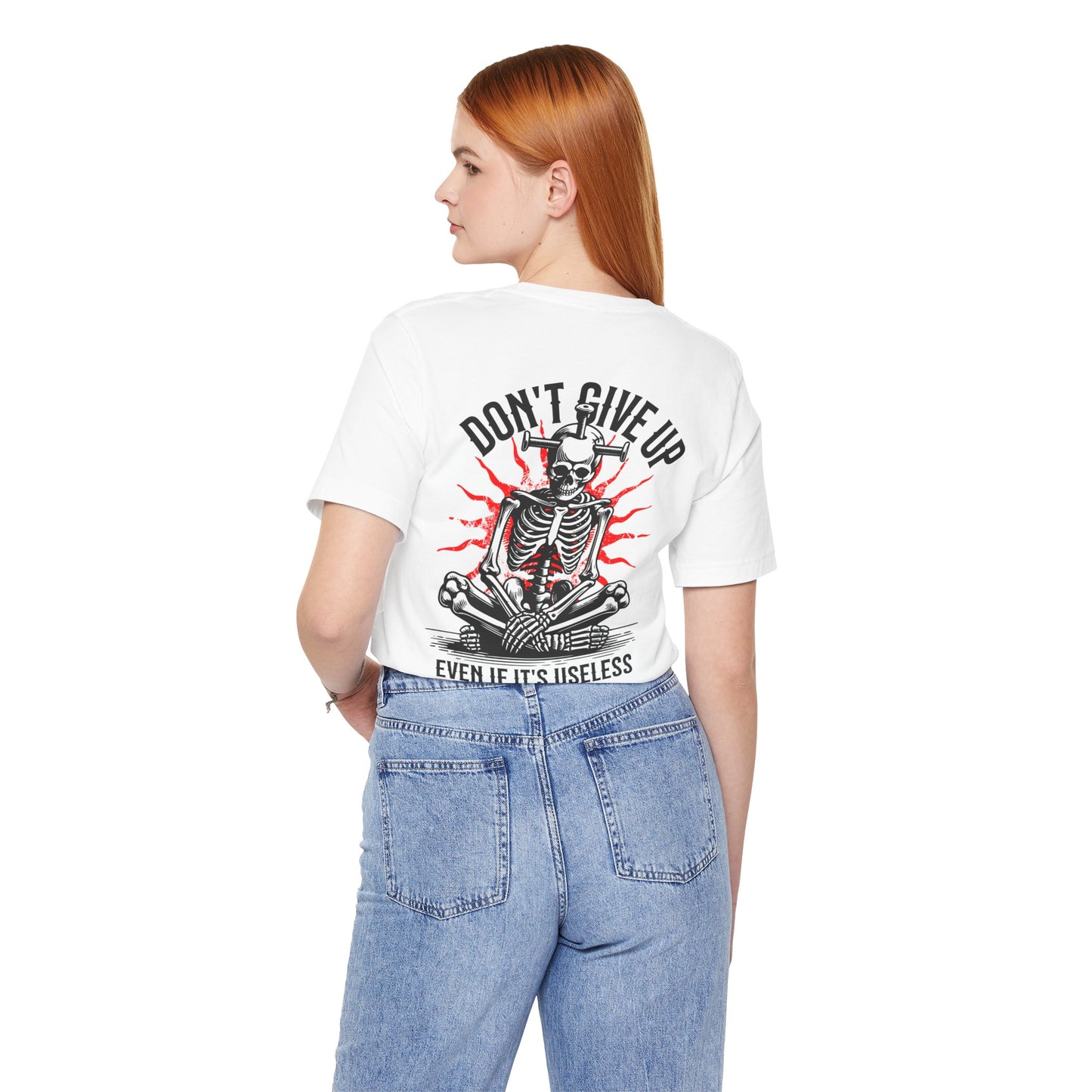 F&BPD - Don’t Give Up Unisex Tee – Persistence Statement Shirt