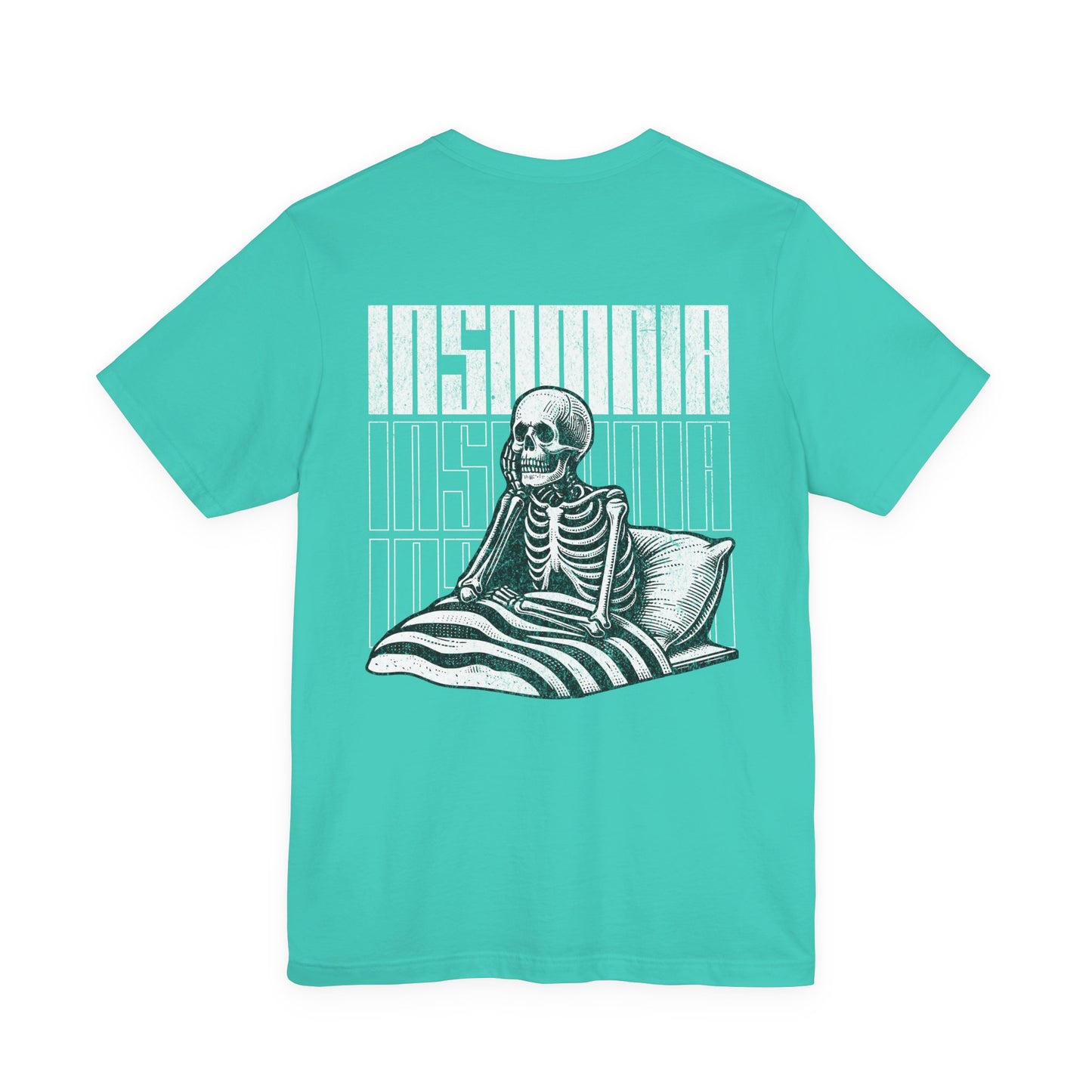 F&BPD - Unisex T-shirt - Insomnia Tee – Late Night Mind Battle Statement Shirt