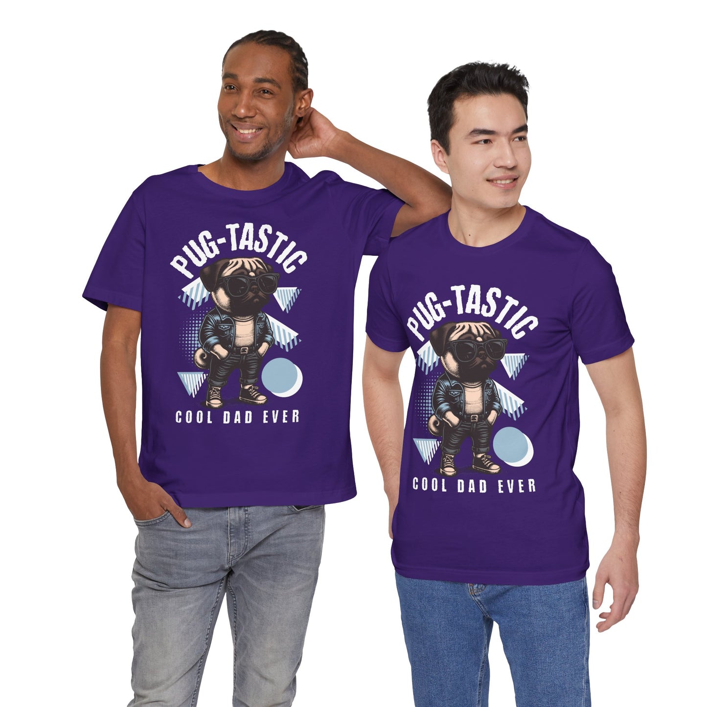 FPD - Unisex T-shirt - Pugtastic Tee – Fun & Playful Dog Lover Shirt