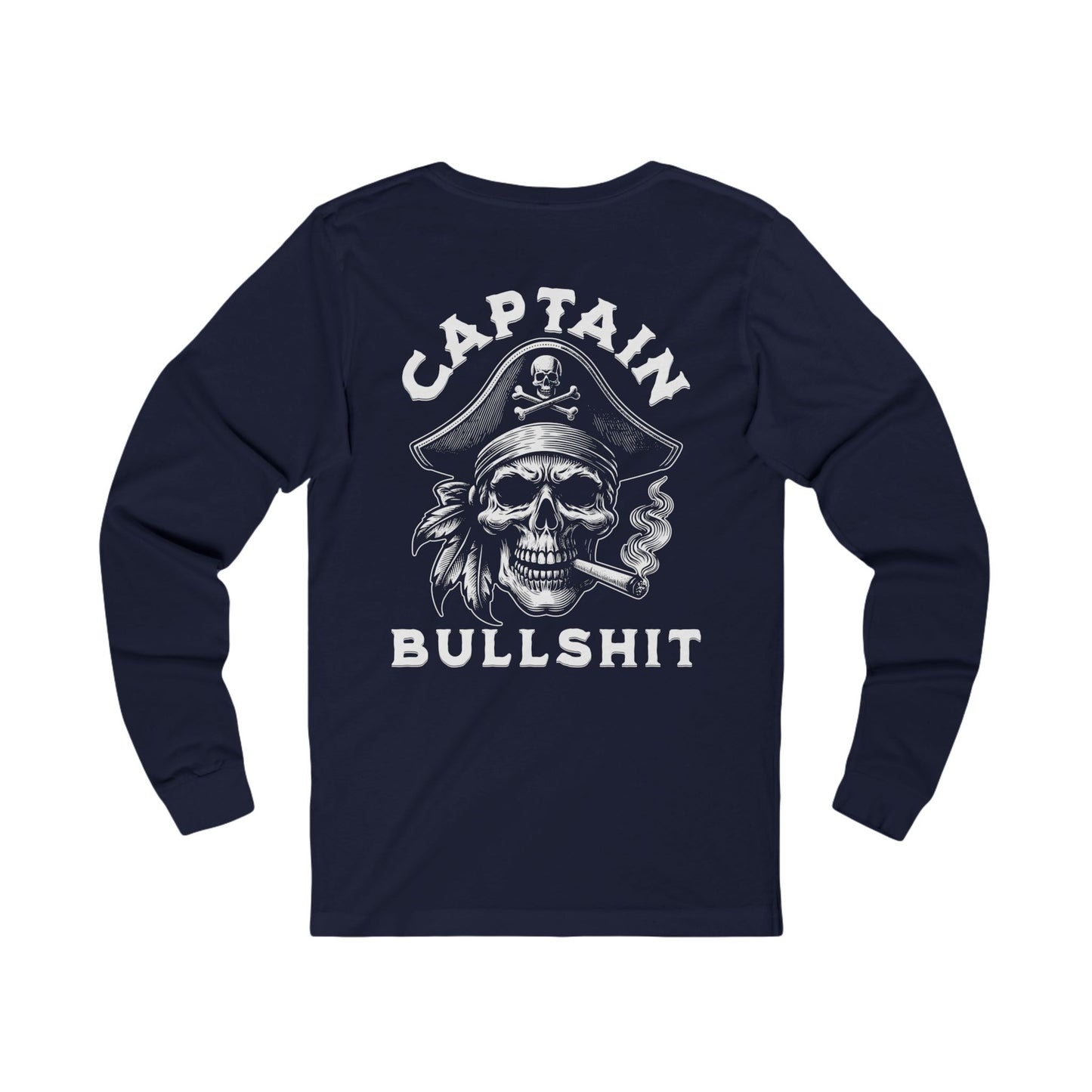Captain Bullshit - Unisex Long Sleeve T-Shirt
