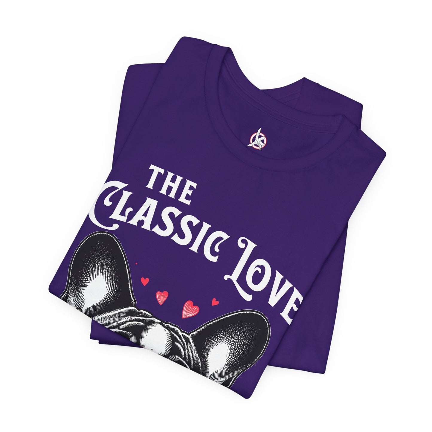 FPD - Unisex T-shirt - Pug Classic Love Tee – Cute Dog Lover Statement Shirt