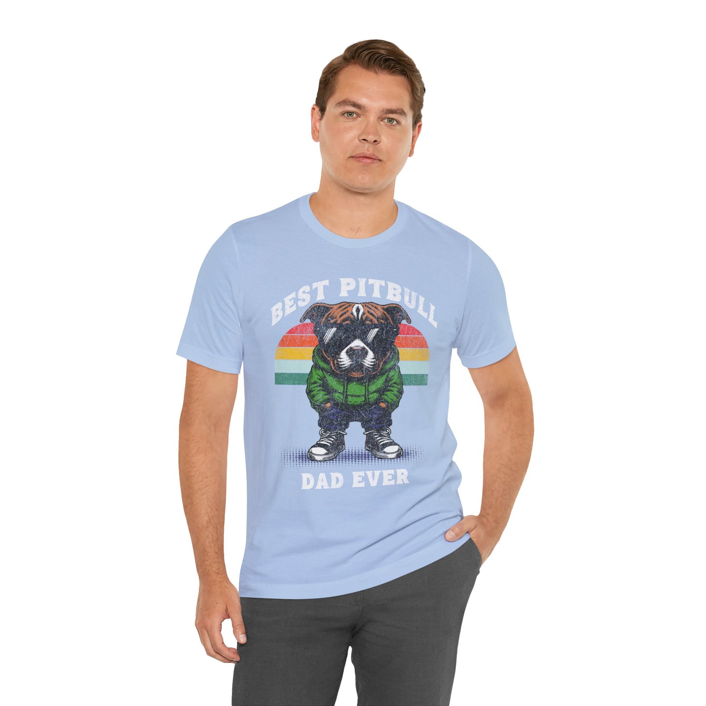 FPD - Unisex T-shirt - Best Pitbull Dad Ever Tee – Dog Lover Statement Shirt