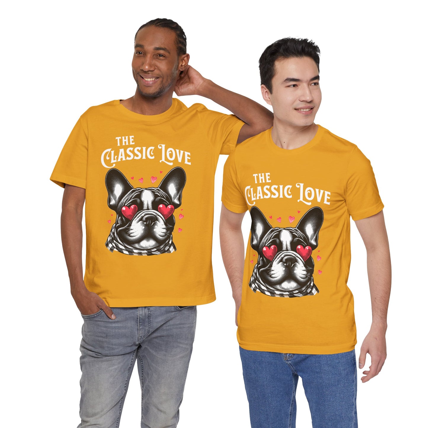 FPD - Unisex T-shirt - Pug Classic Love Tee – Cute Dog Lover Statement Shirt